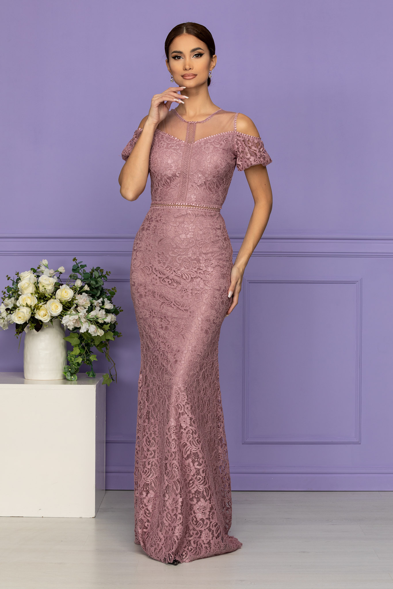 Rochie poeme rose