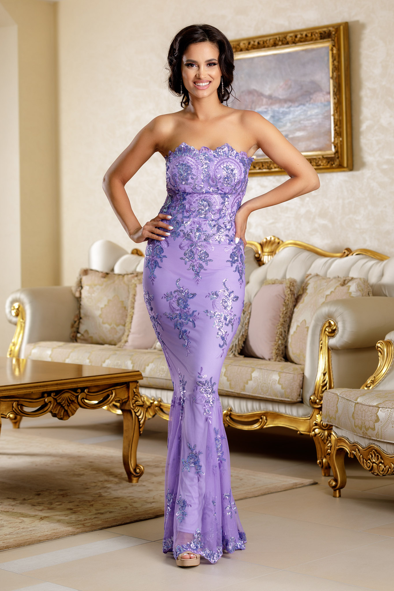 Rochie yudith lila