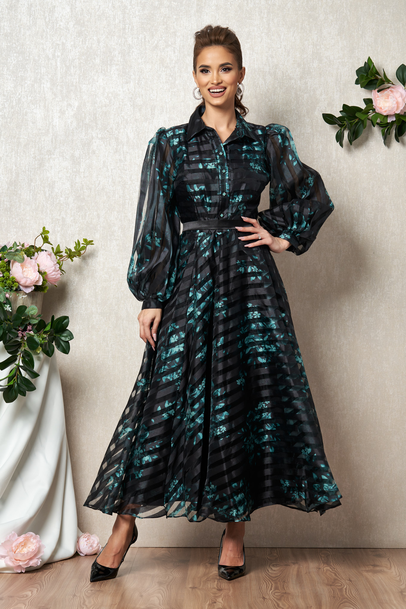 Rochie juliana verde