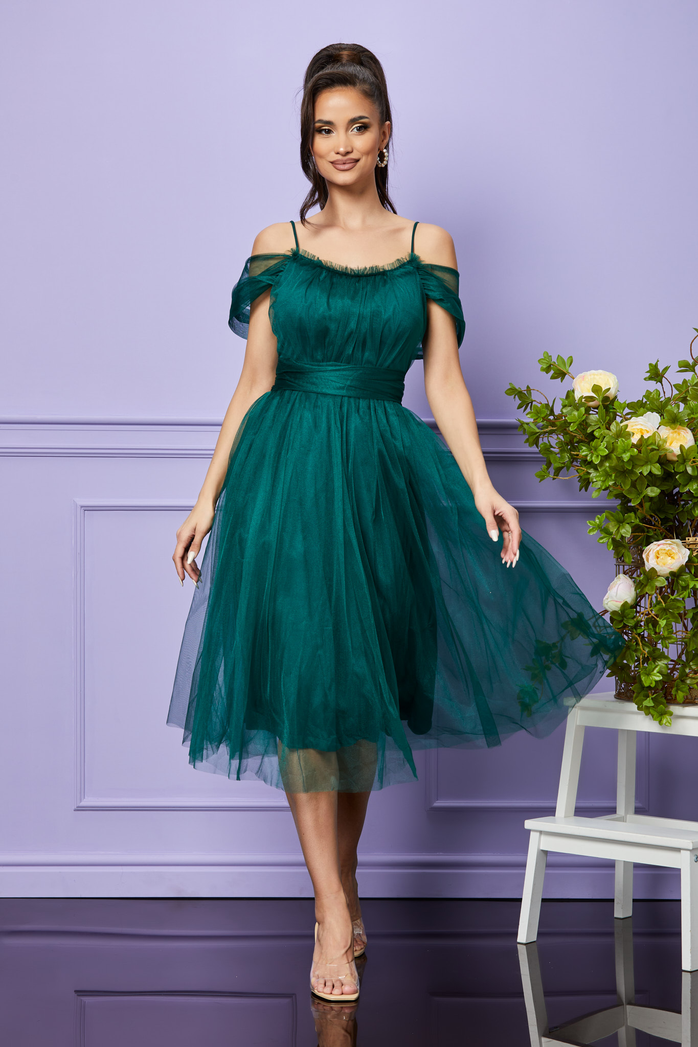 Rochie Queeny Verde