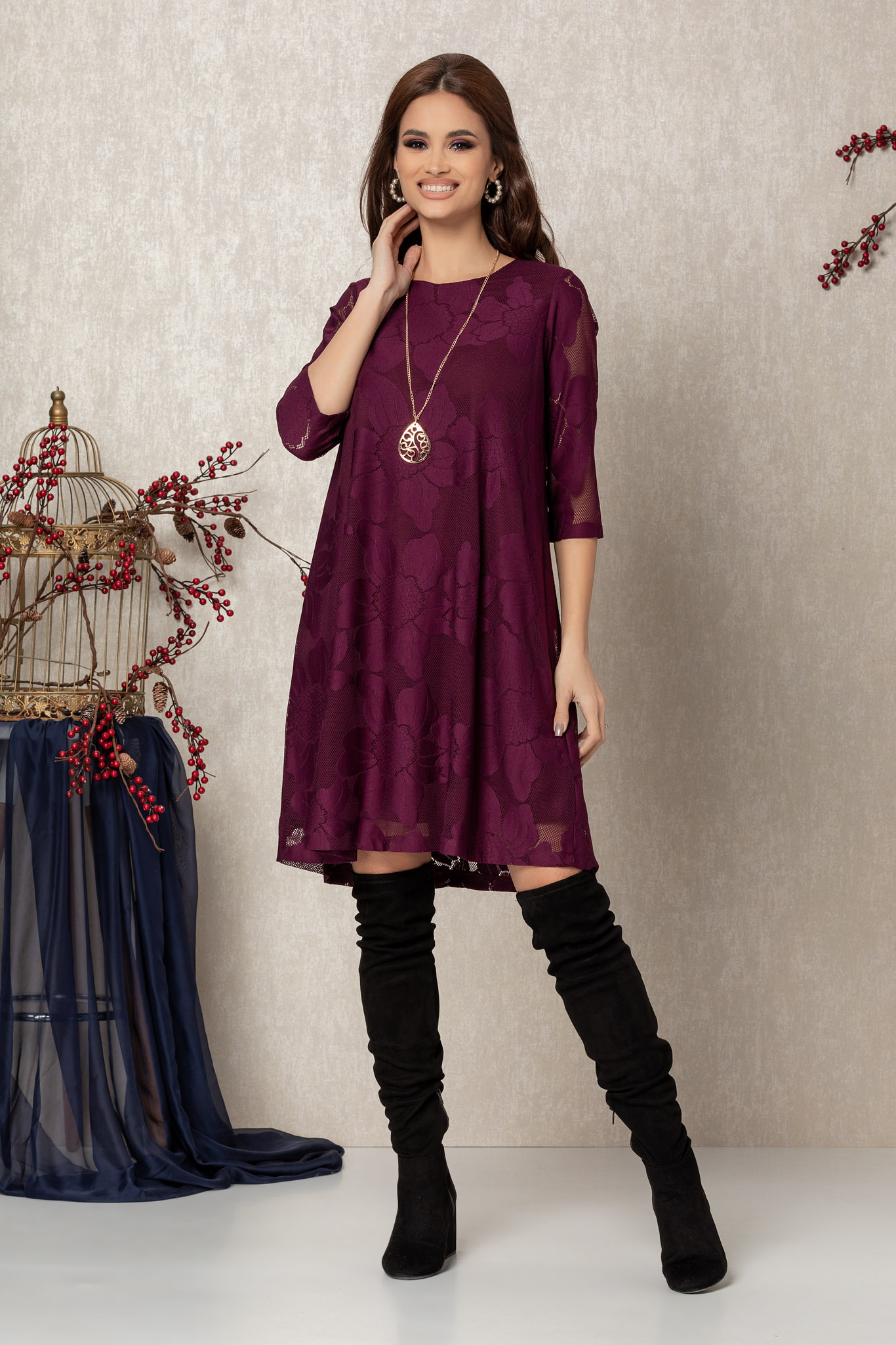 Rochie marcia violet