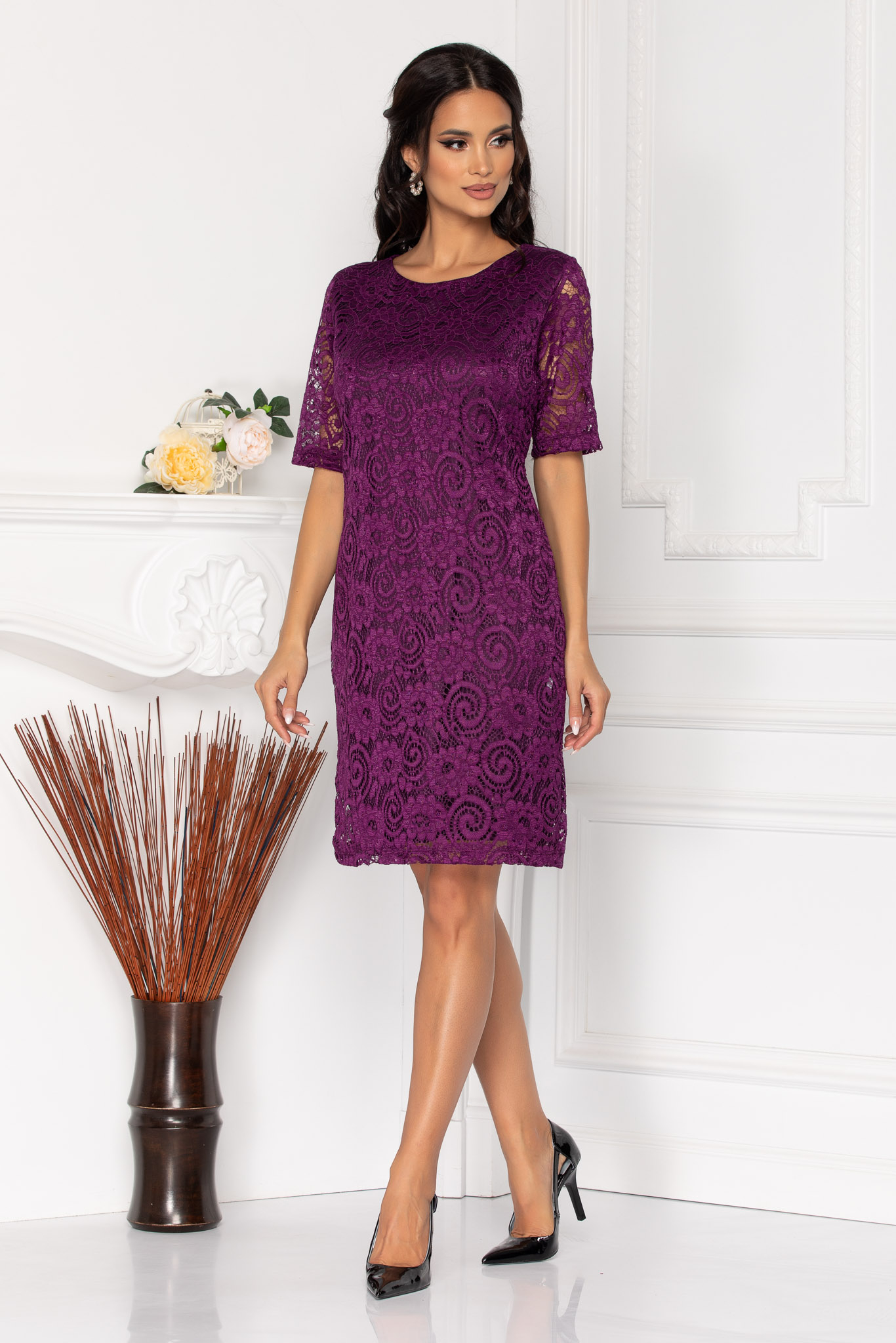 Rochie glancy violet