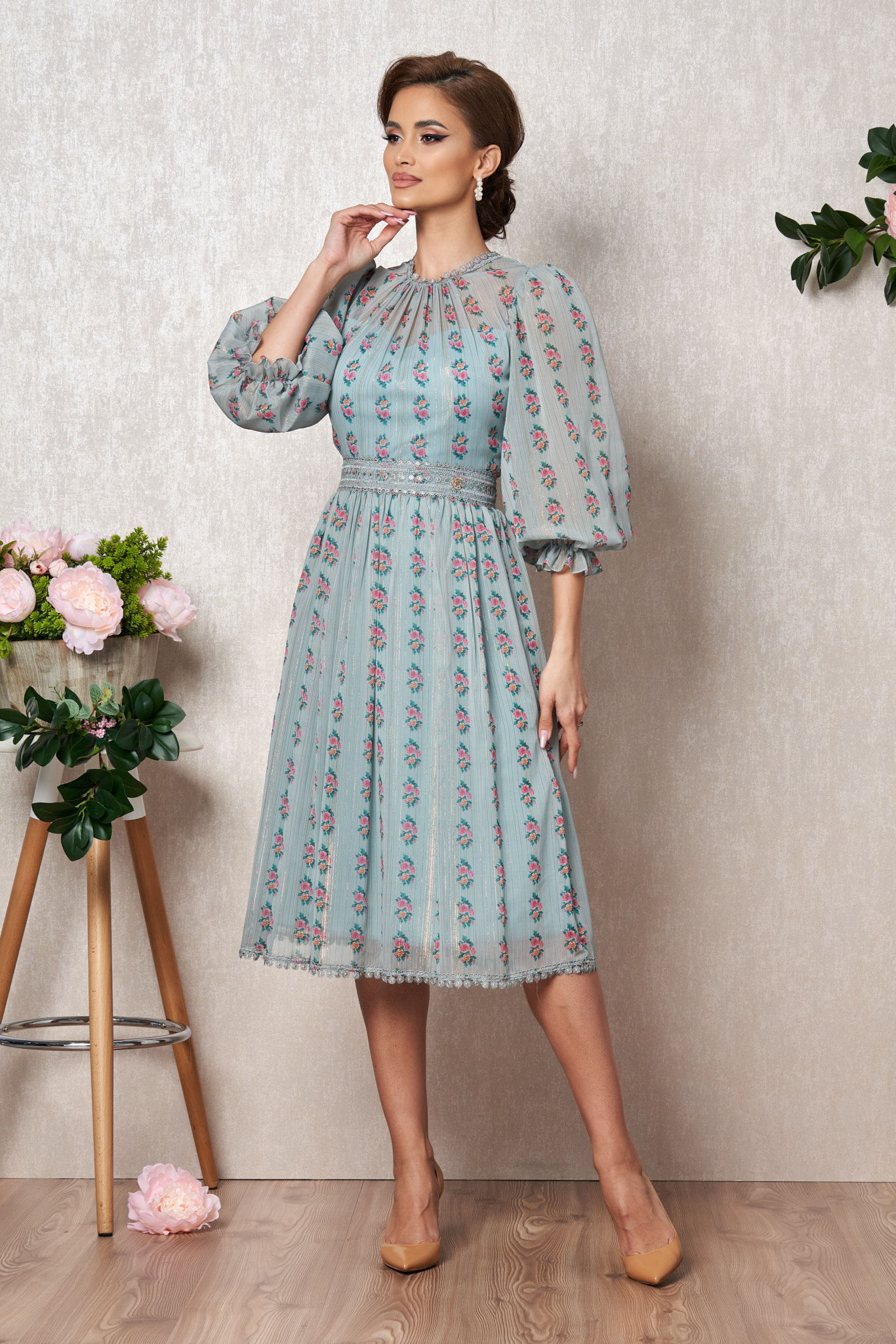 Rochie marisol vernil