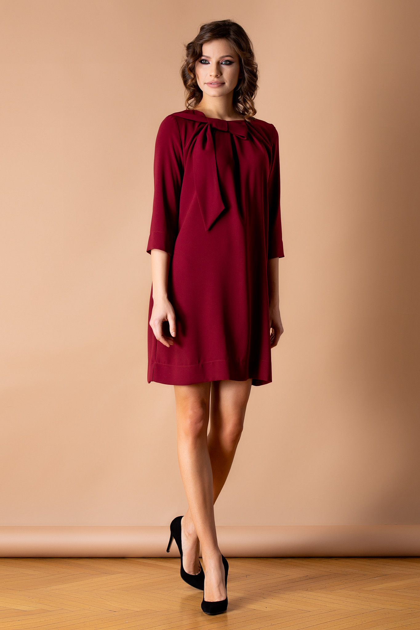 Rochie la donna abigail bordo