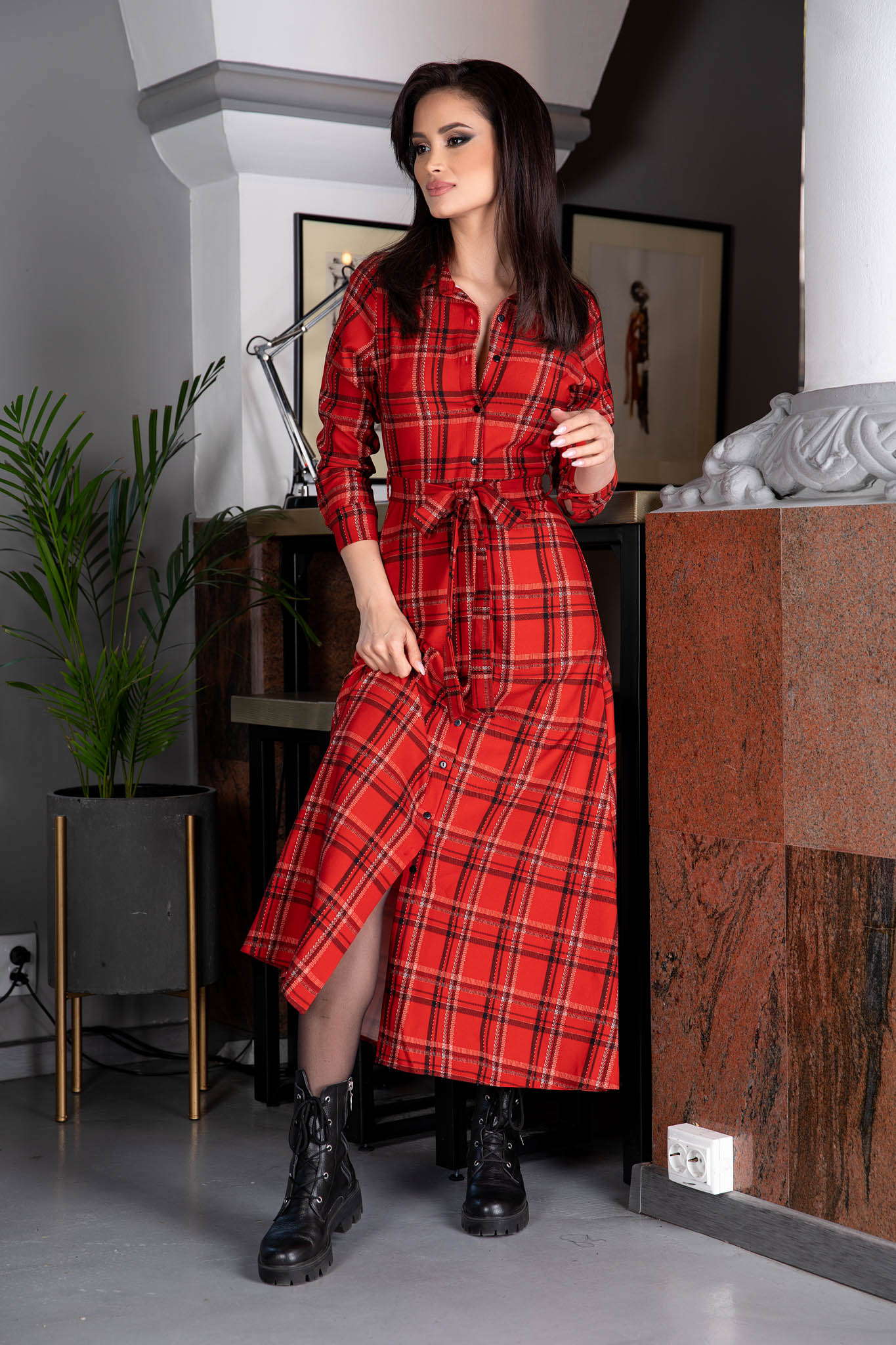 Rochie tifany rosie