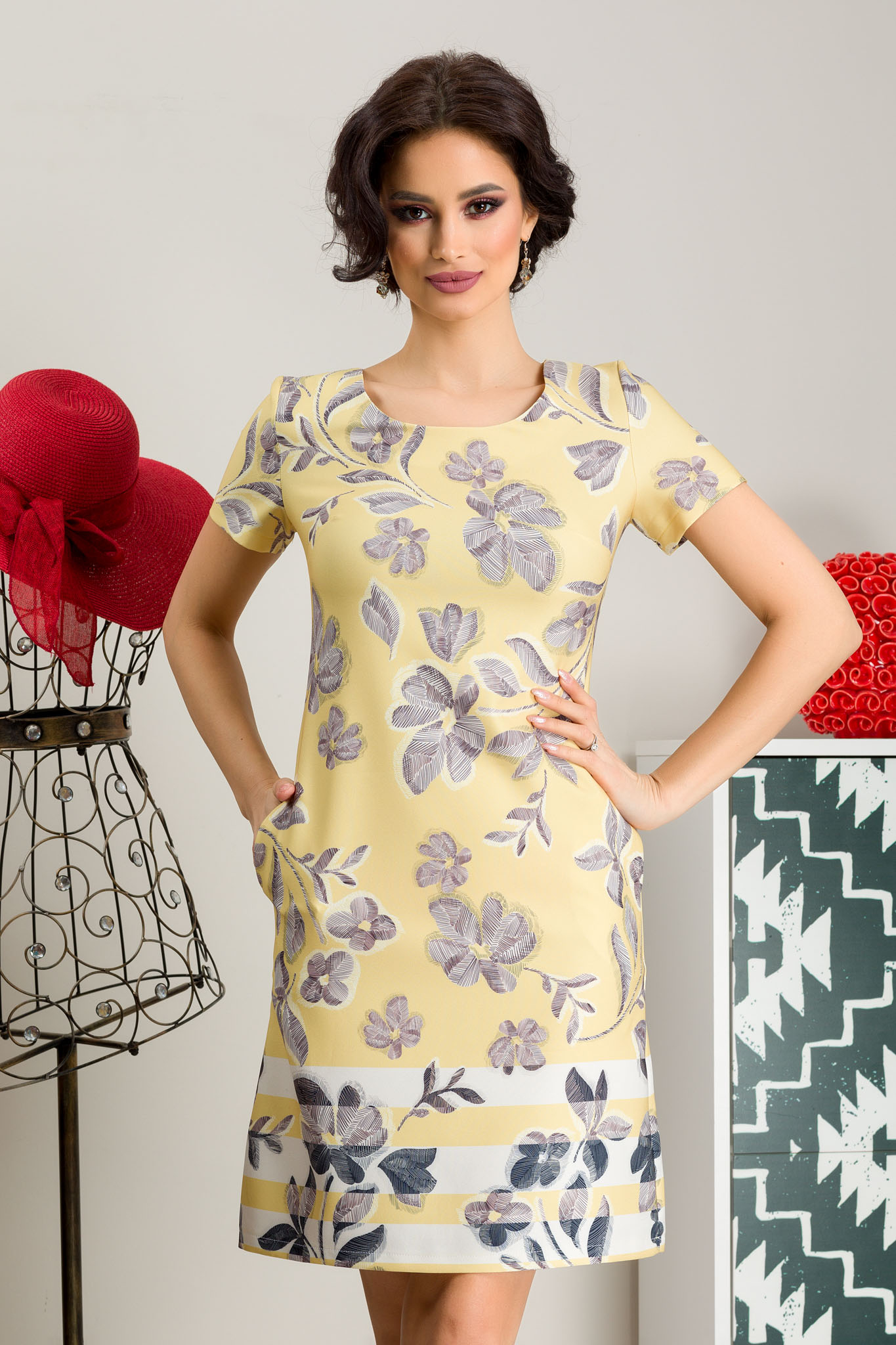 Rochie milla galbena