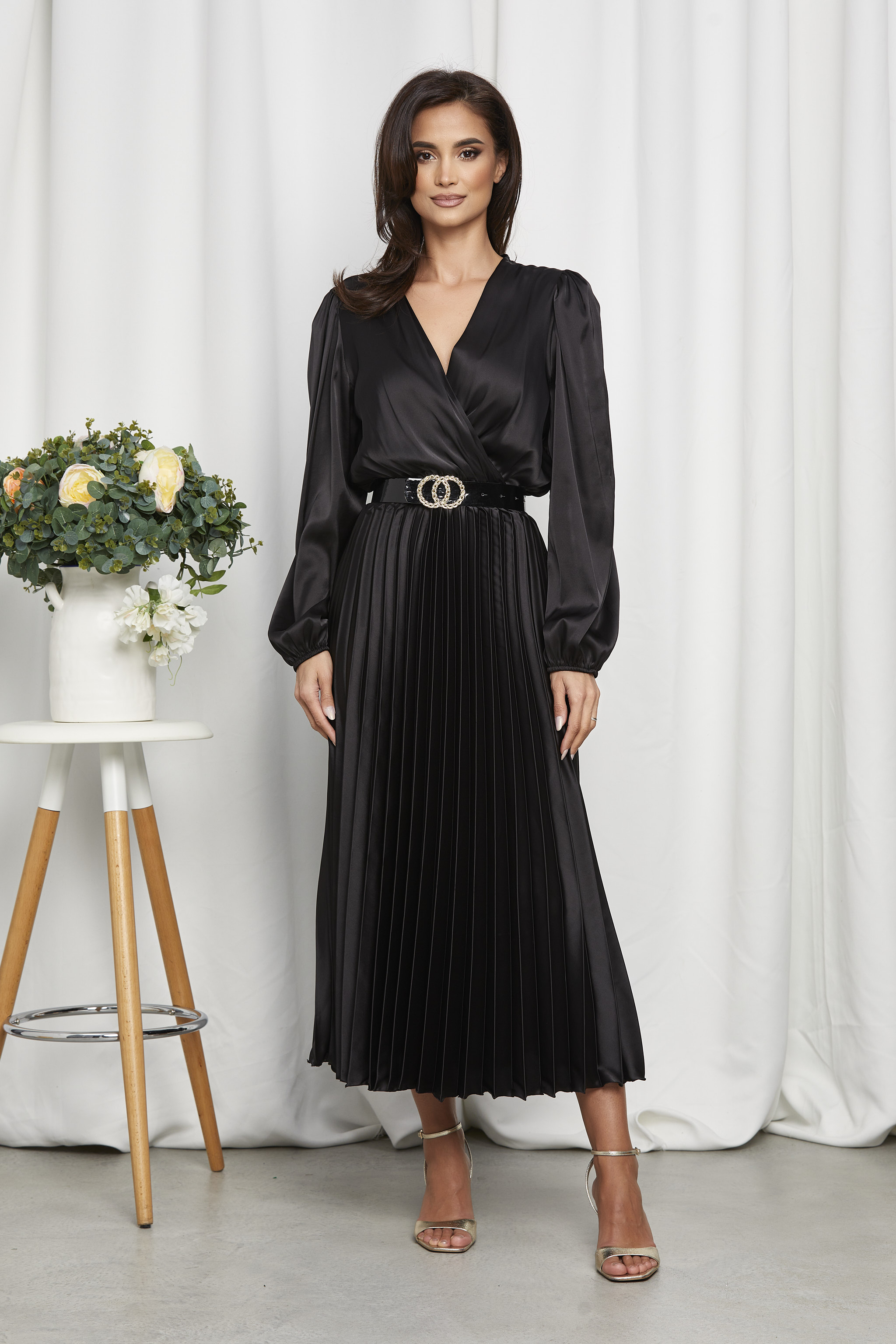 Rochie hillary neagra