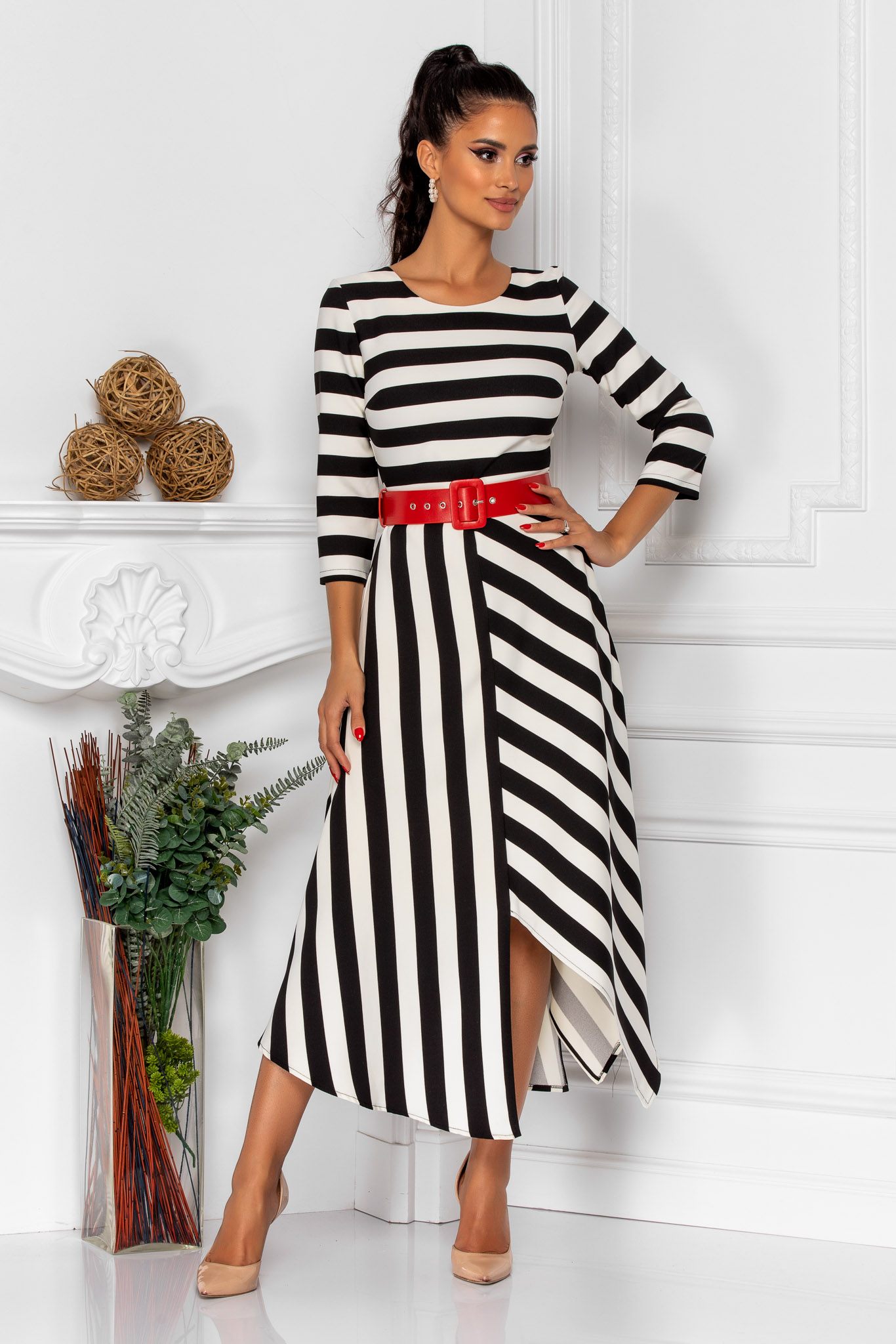 Rochie vicky bicolora