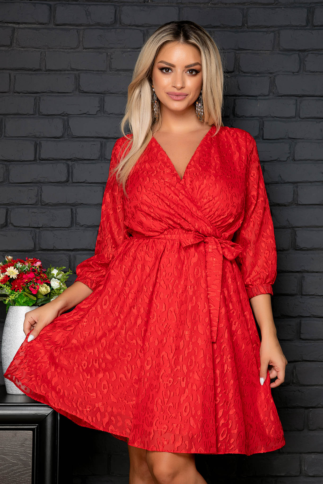 Rochie hermine rosie