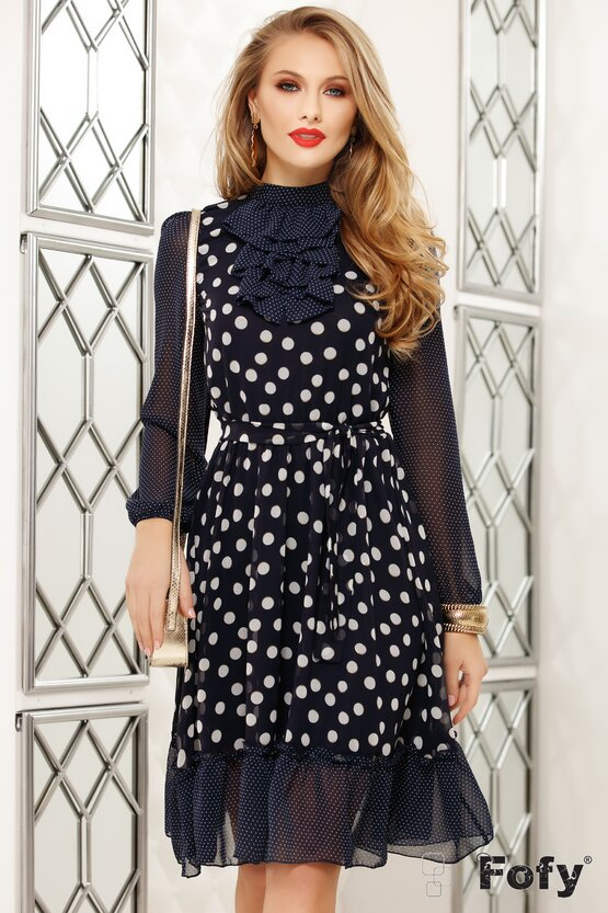 Rochie dorothy bleumarin