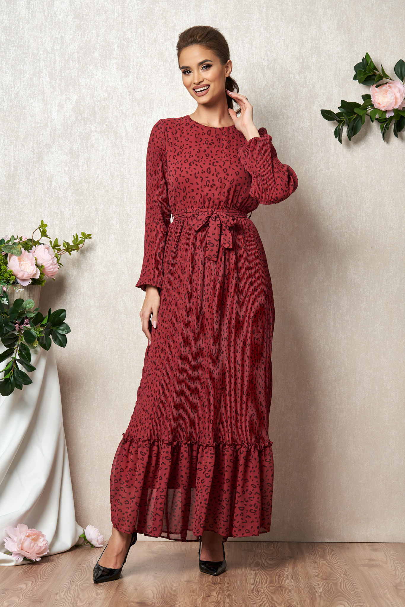 Rochie malvina bordo