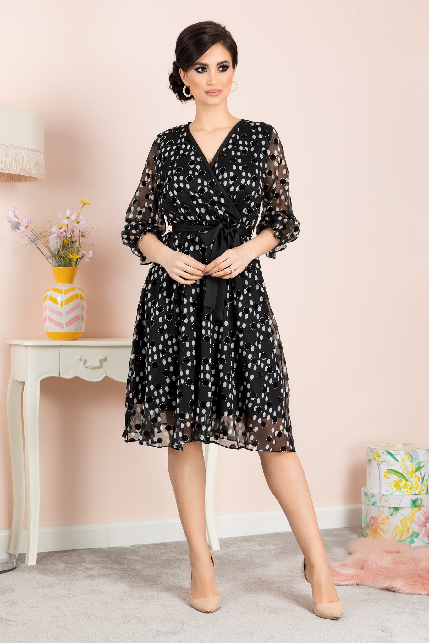 Rochie arielle neagra