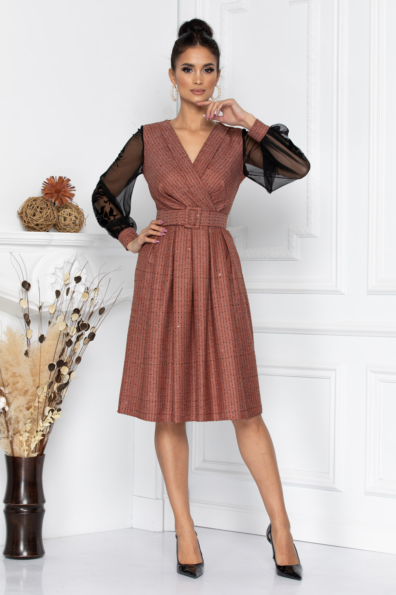 Rochie darcy maro