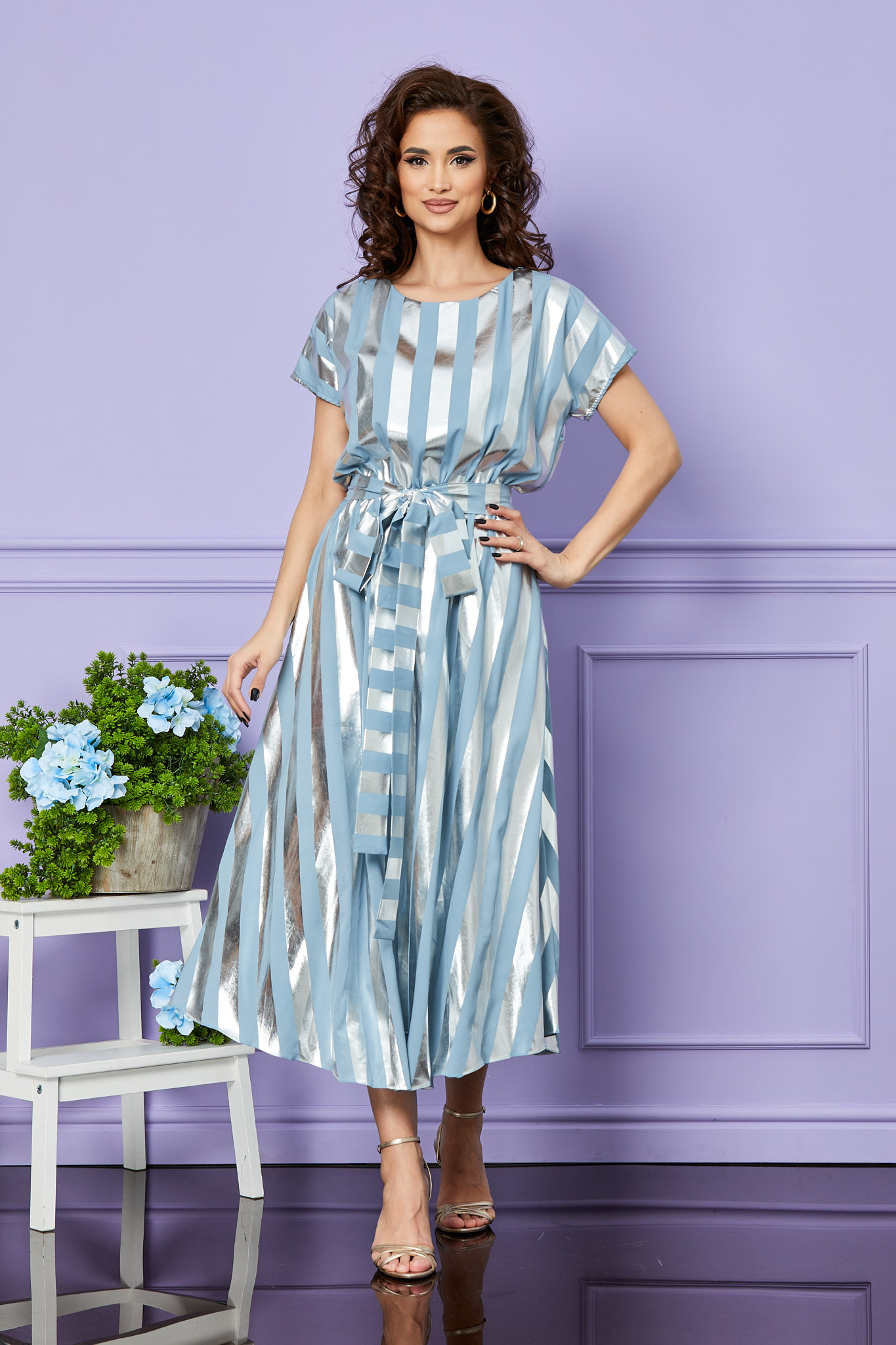 Rochie Narissa Bleu 2023 ❤️ Pret Super zonia imagine noua 2022