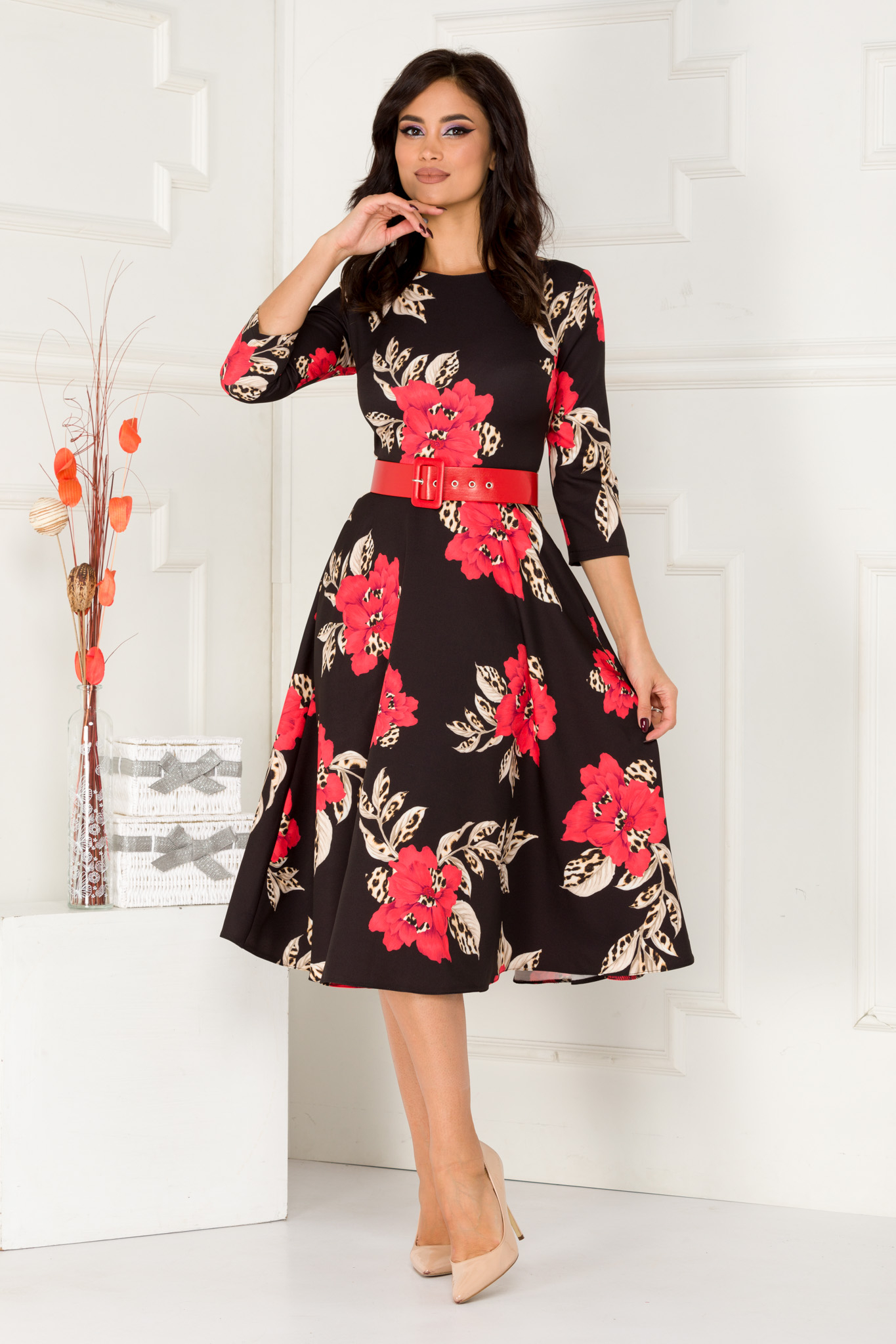 Rochie larisa rosie