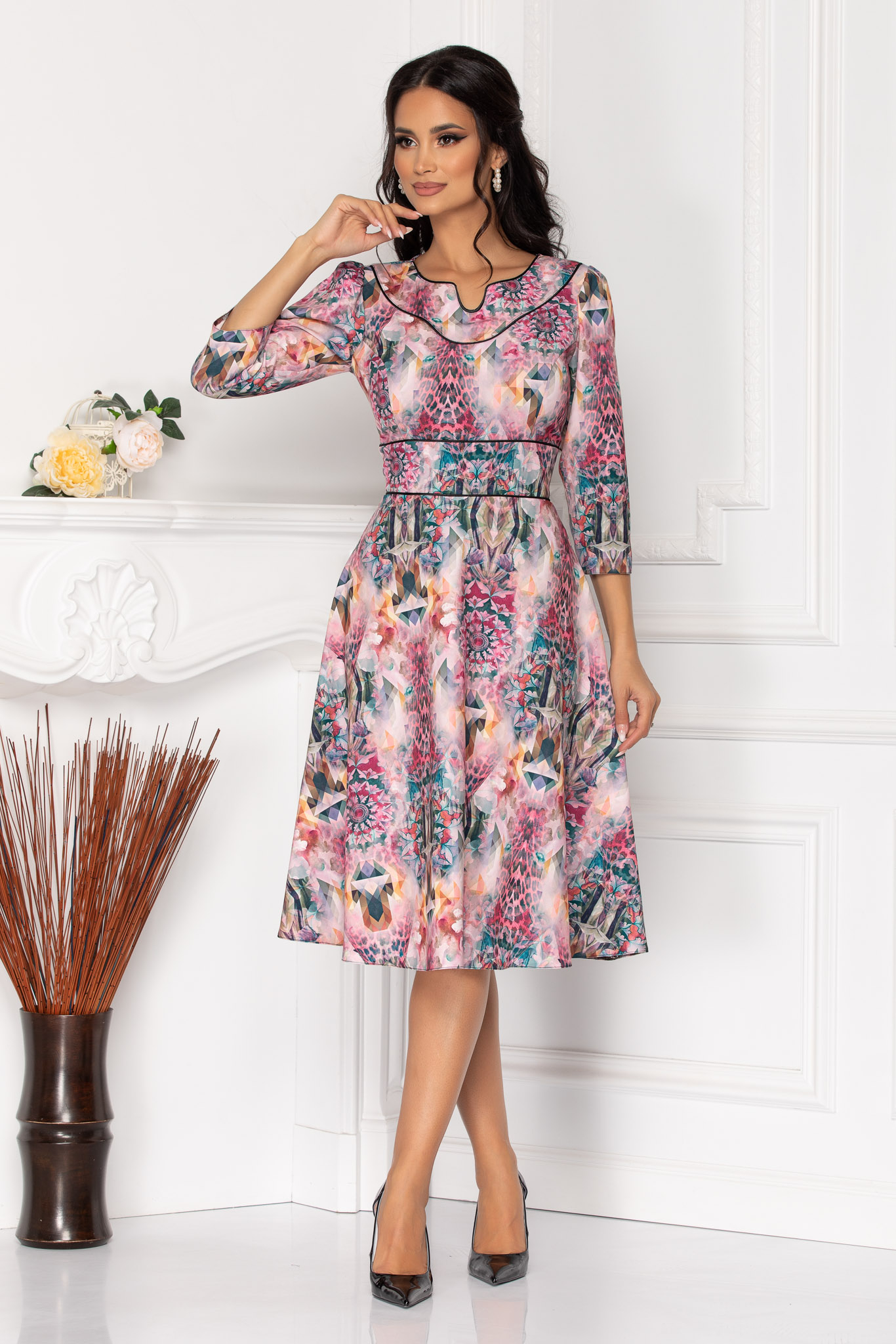 Rochie favela roz