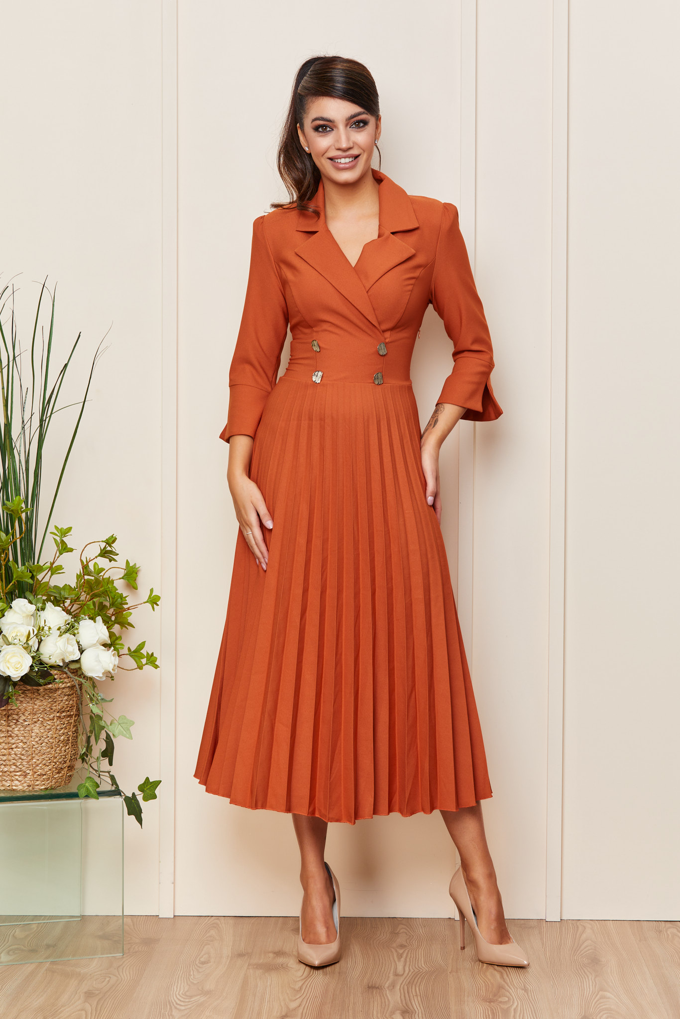 Rochie renata caramizie