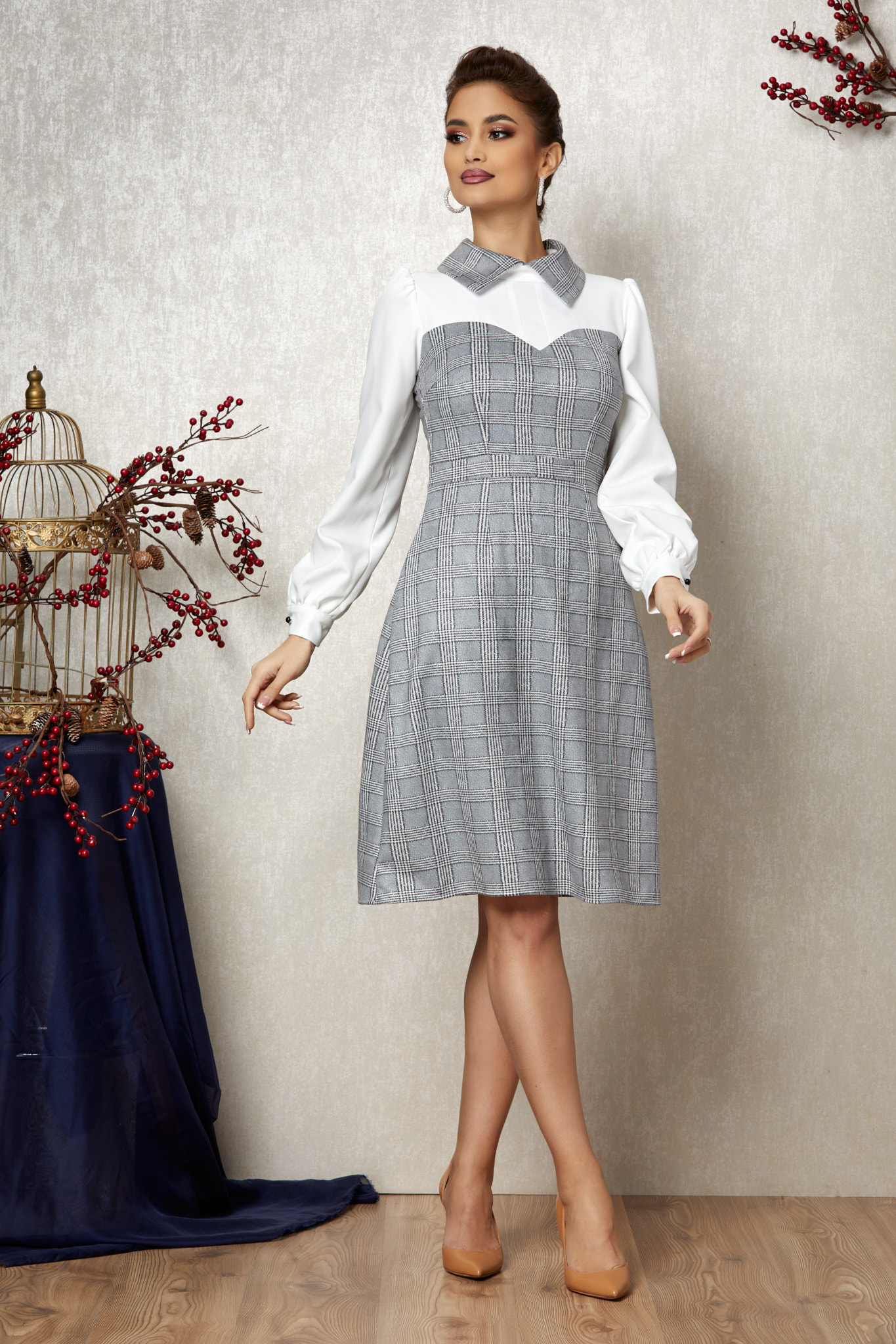 Rochie moze journee alba