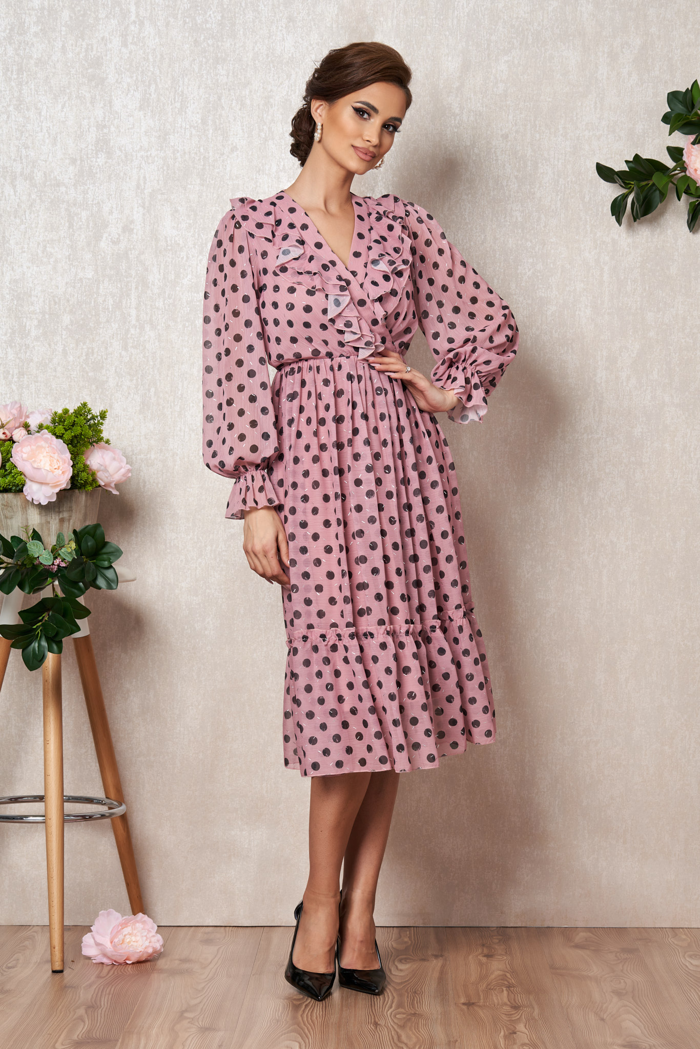 Rochie Zorine Rose 2023 ❤️ Pret Super zonia imagine noua 2022