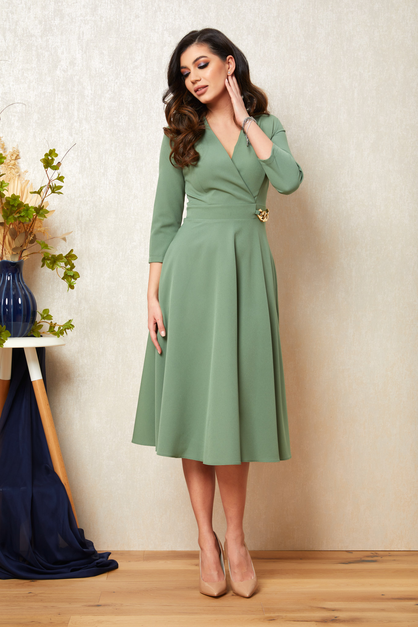 Rochie kayana vernil