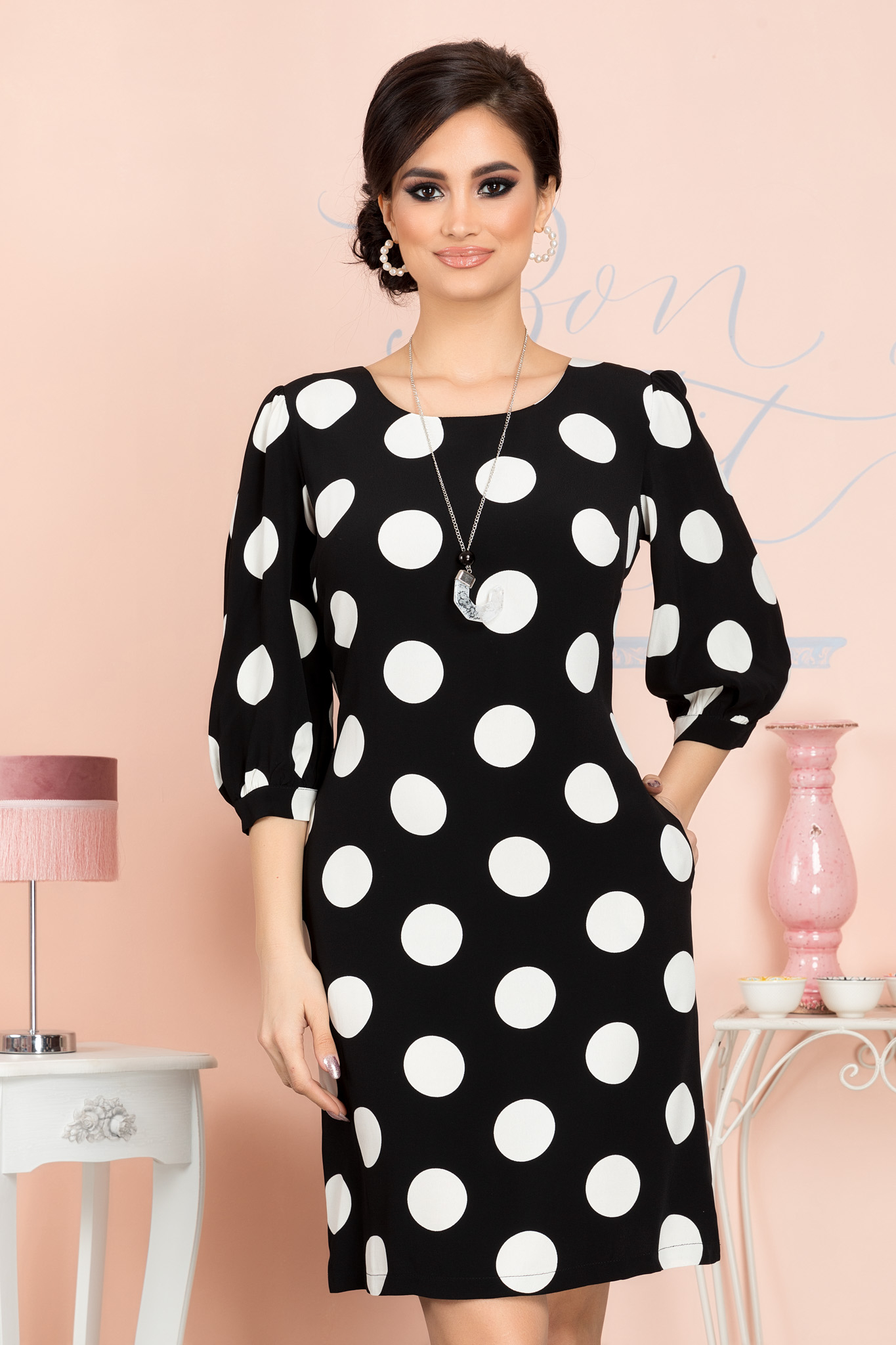 Rochie chloe neagra 