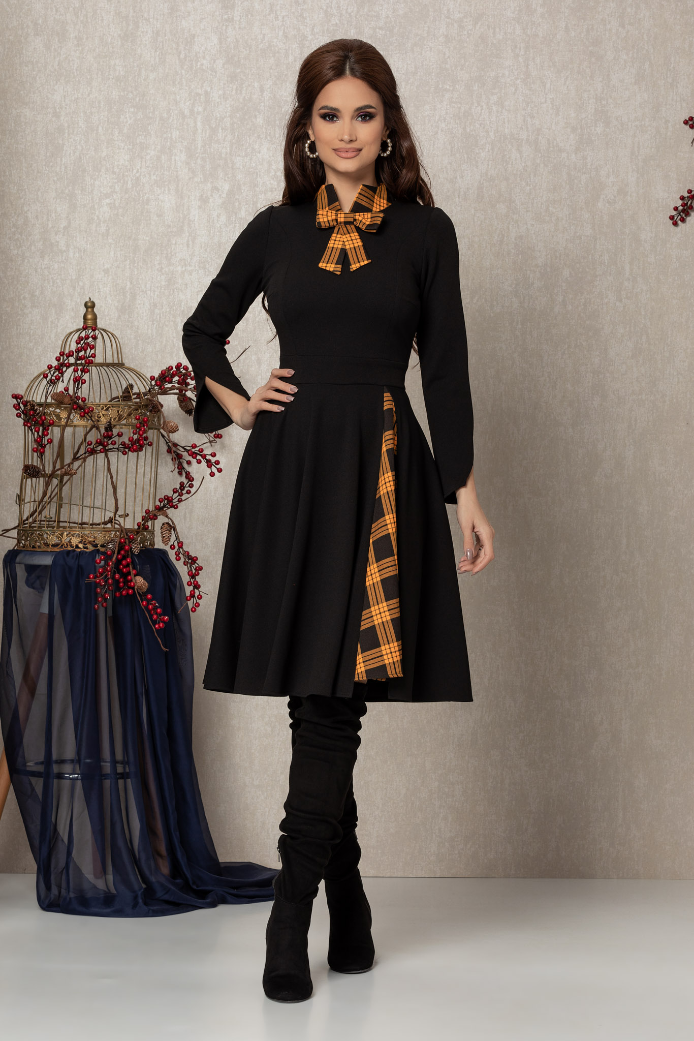 Rochie moze chique neagra