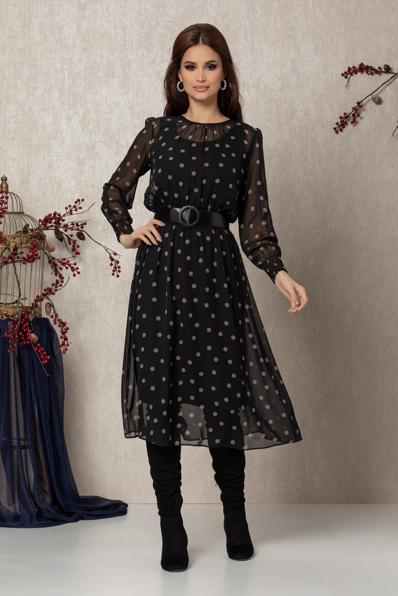 Rochie Leona Neagra