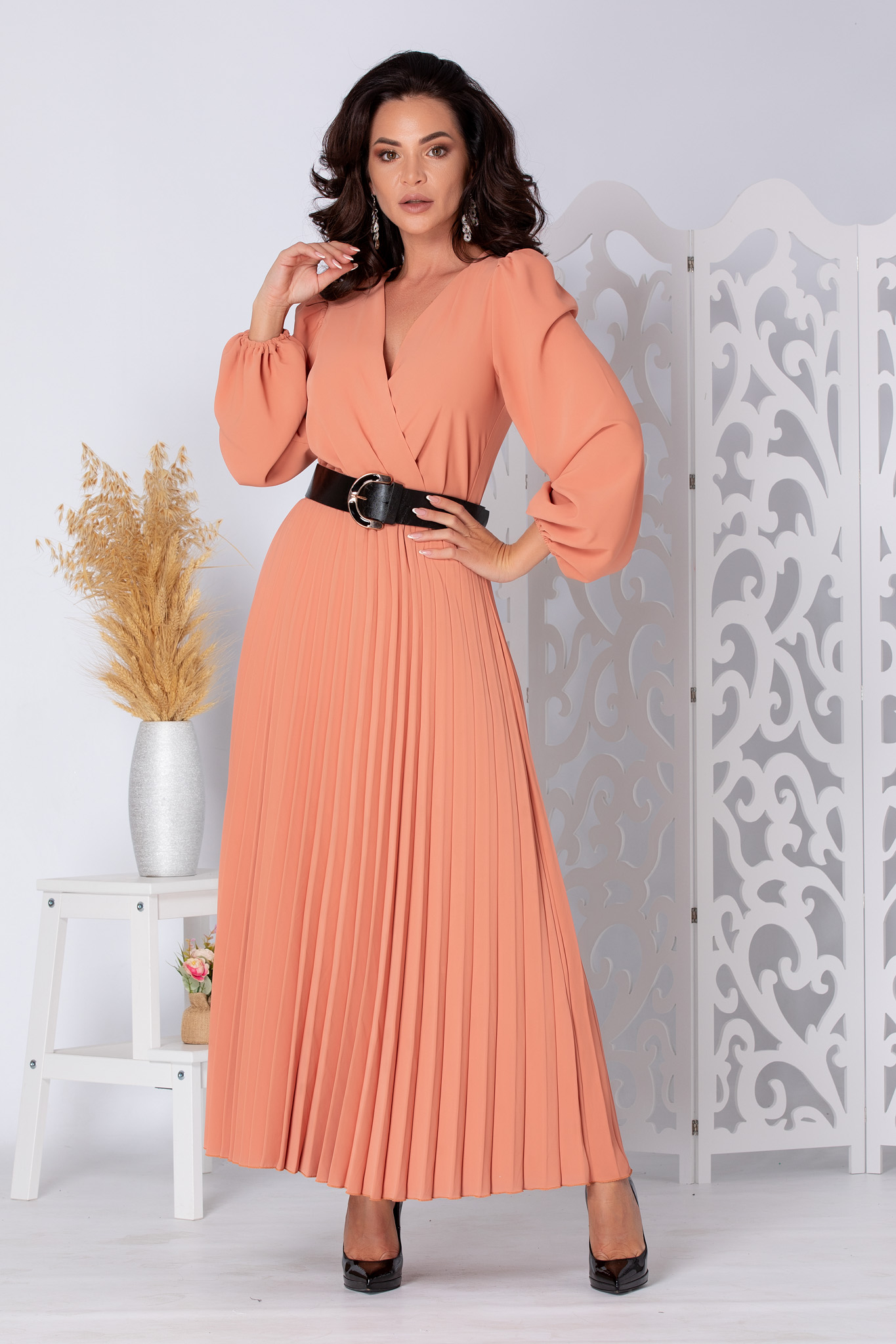 Rochie malina peach