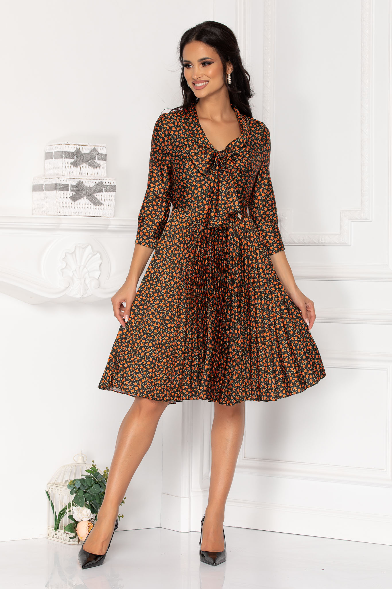 Rochie Ingrid Orange