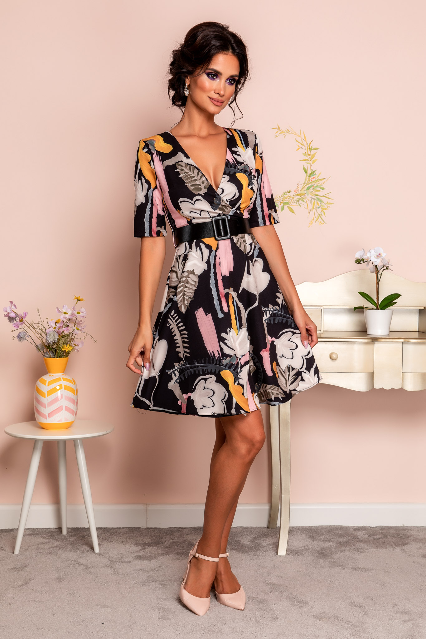 Rochie flaminia neagra