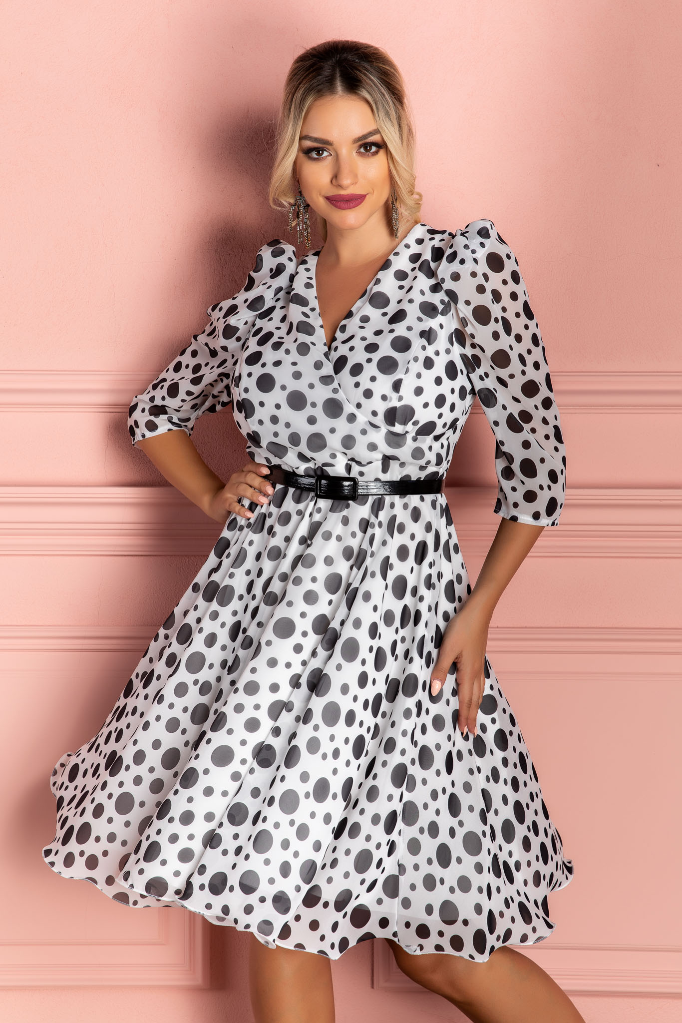Rochie magda bicolora