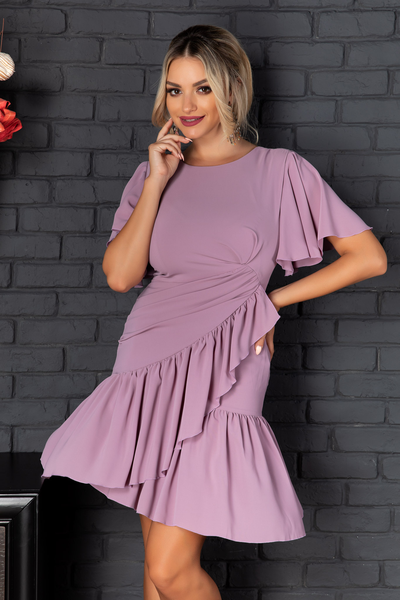Rochie Chrissy Lila