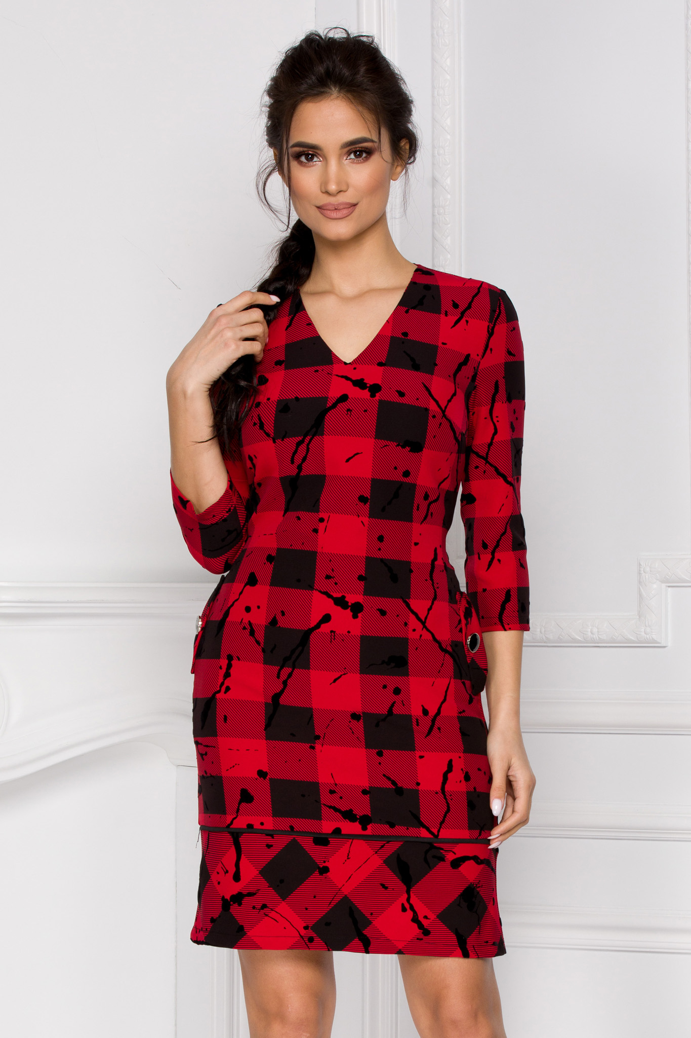 Rochie serena rosie