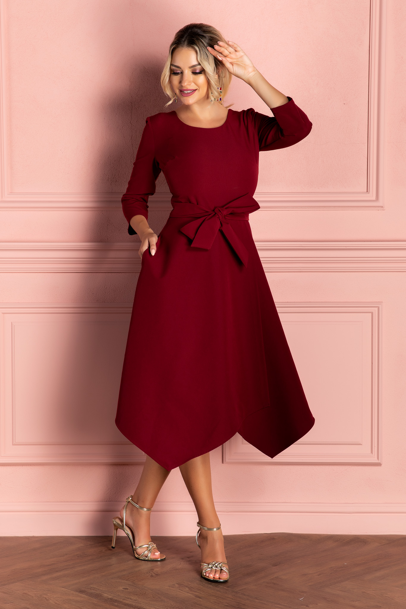 Rochie giovanna bordo