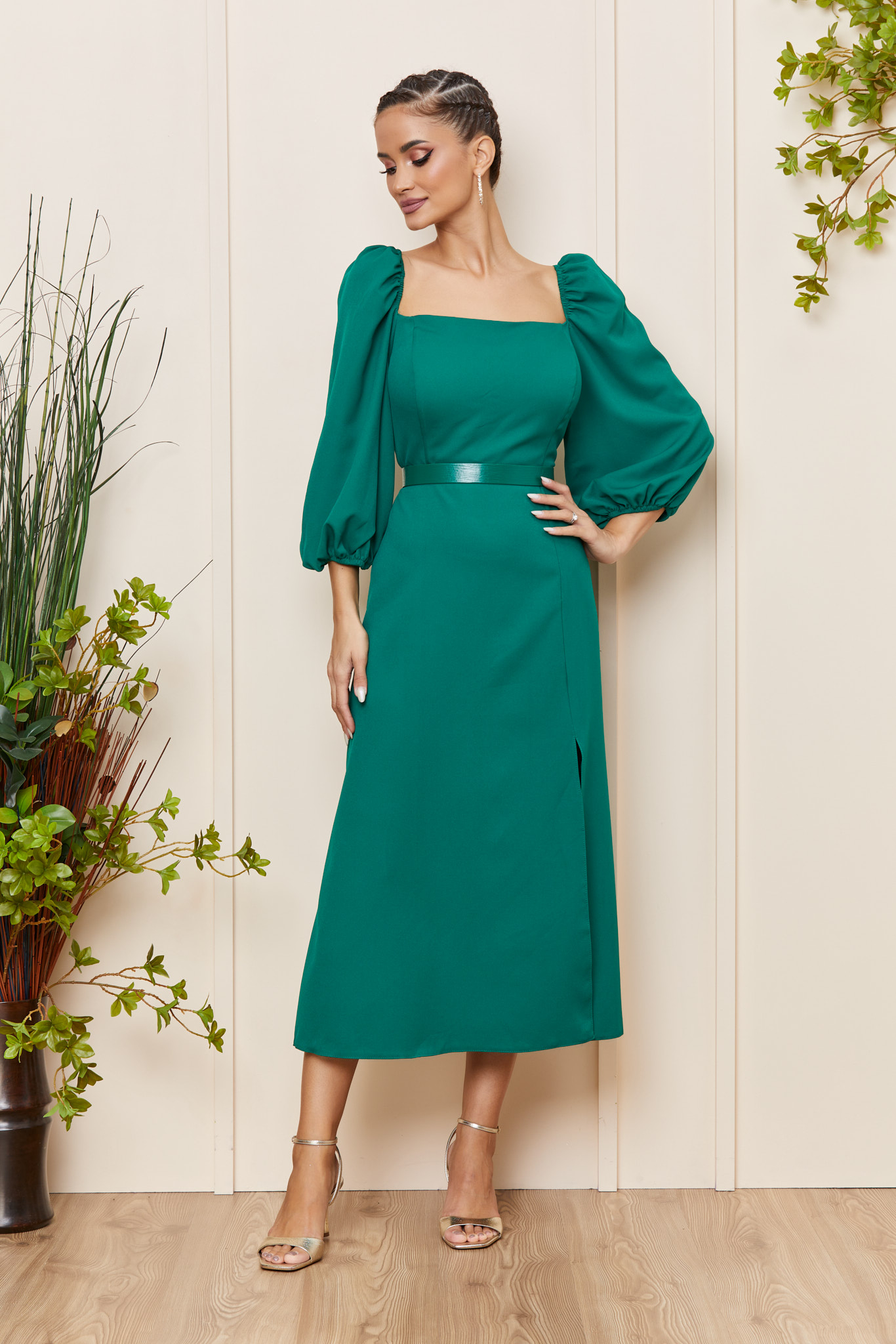 Rochie Amna Verde
