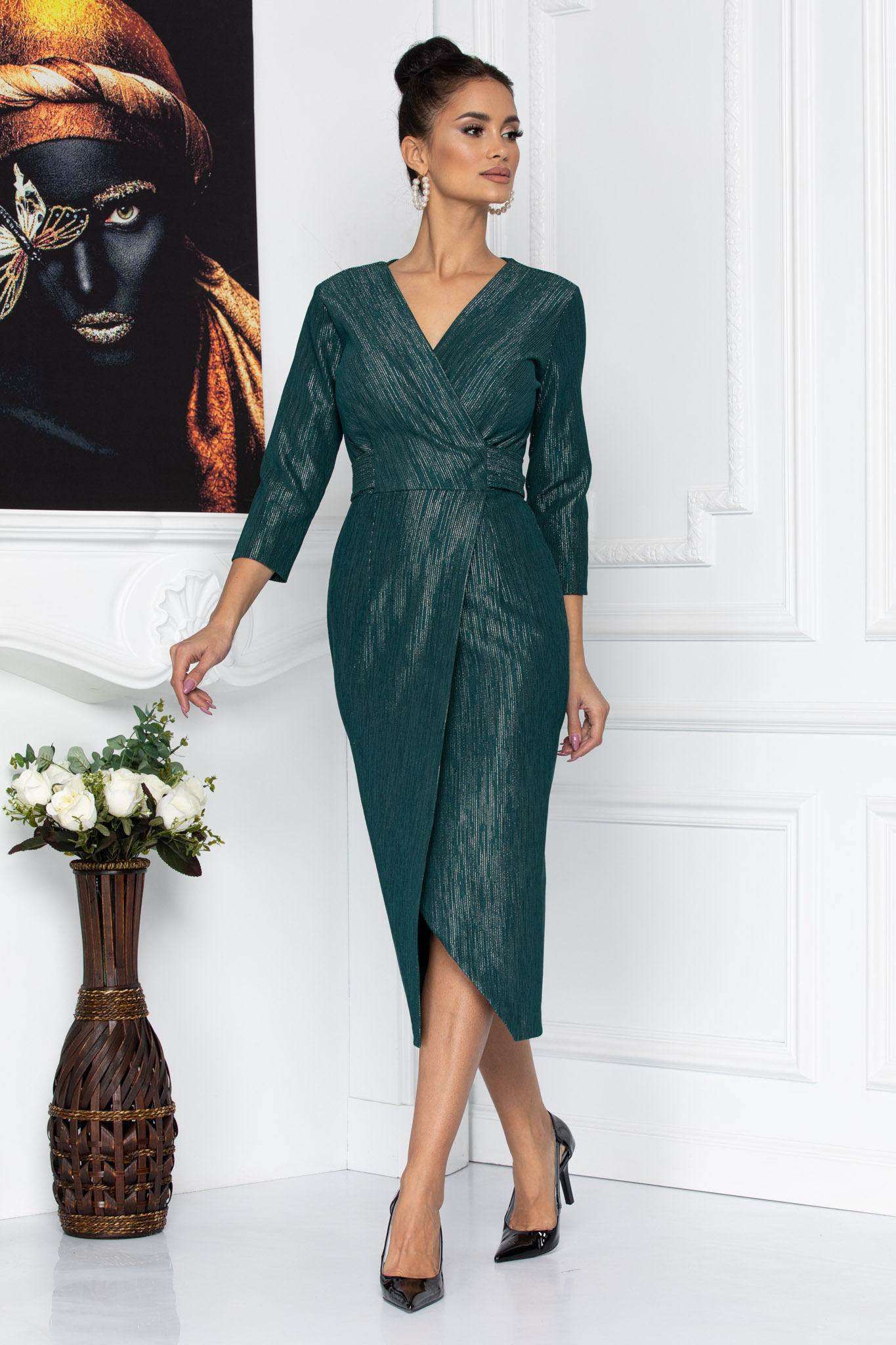 Rochie sabine verde