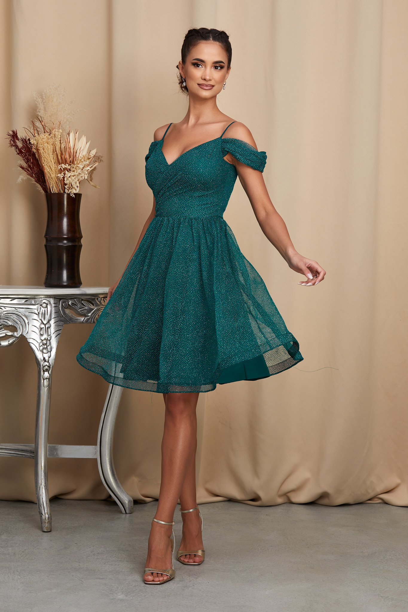 Rochie michelle verde