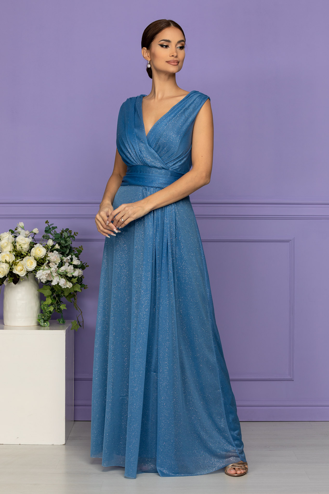 Rochie zafira albastra