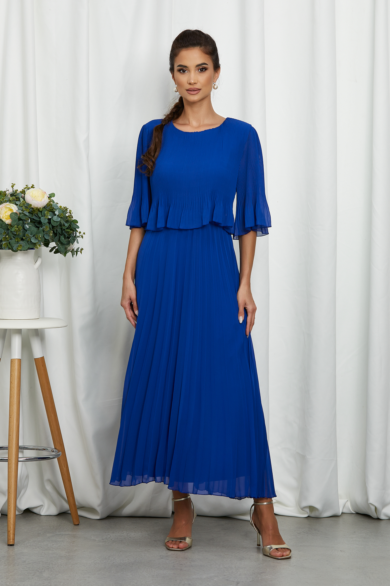 Rochie valentina albastra