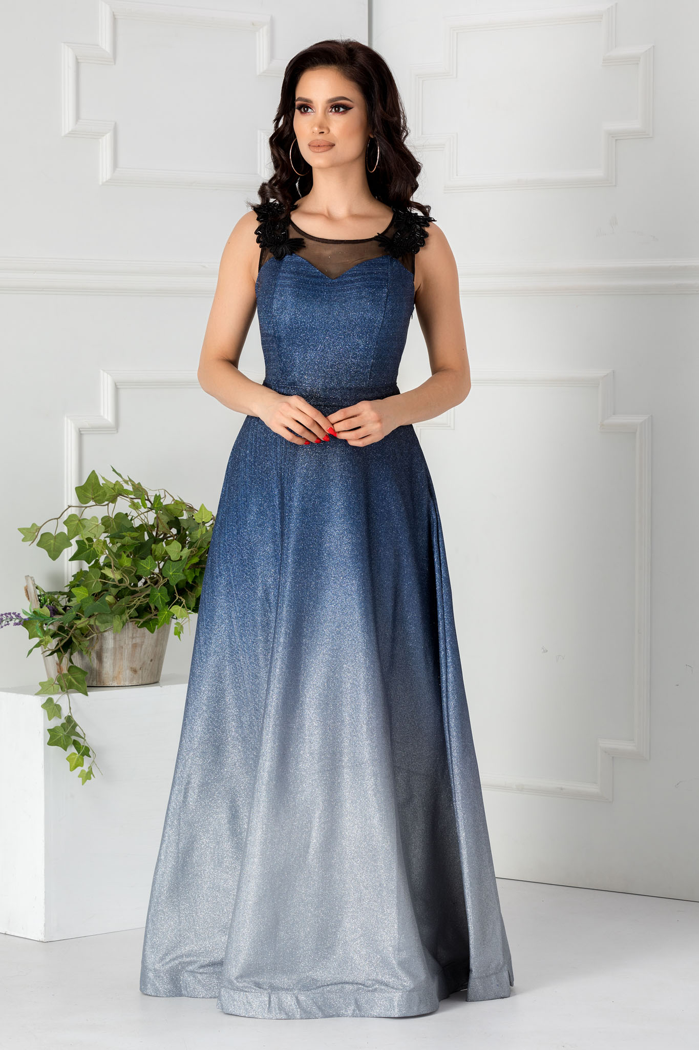 Rochie virginia bleu