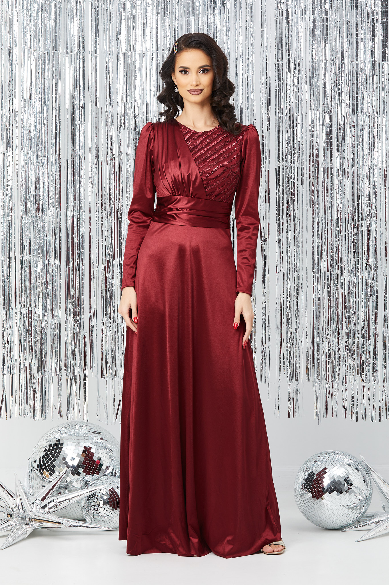 Rochie Eternity Bordo Oferte 2023-10-03