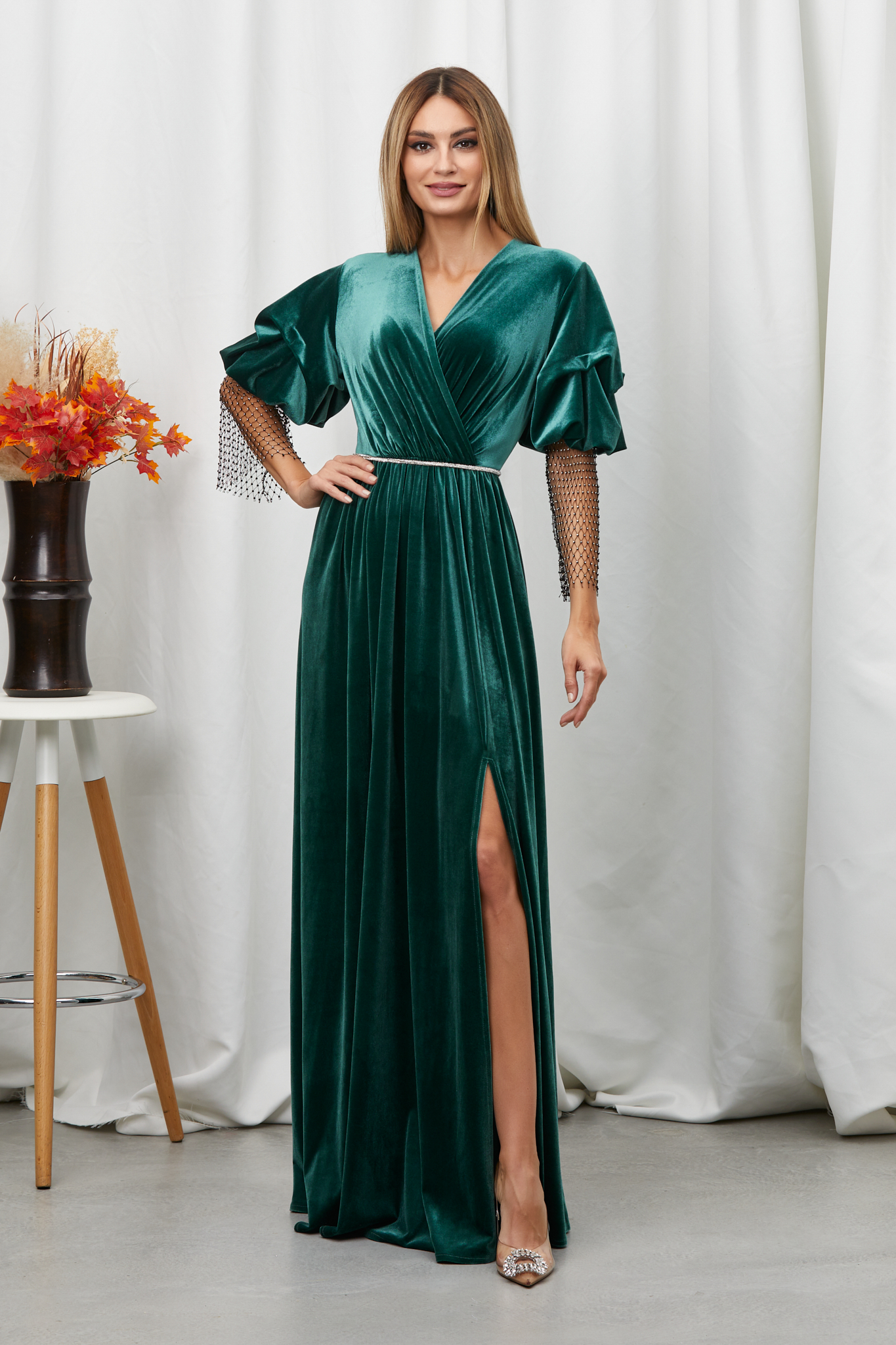 Rochie marbella verde