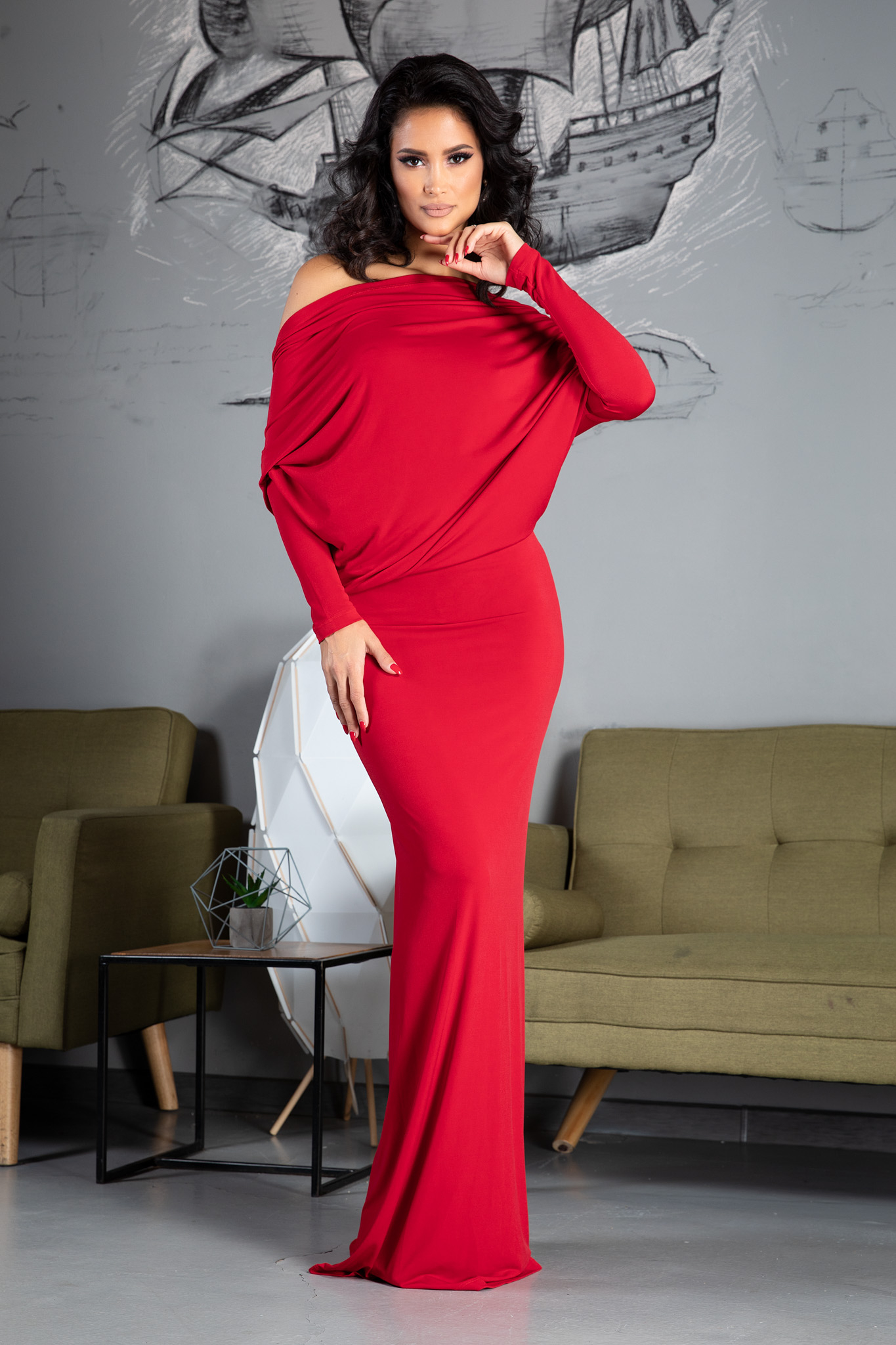 Rochie toffy rosie