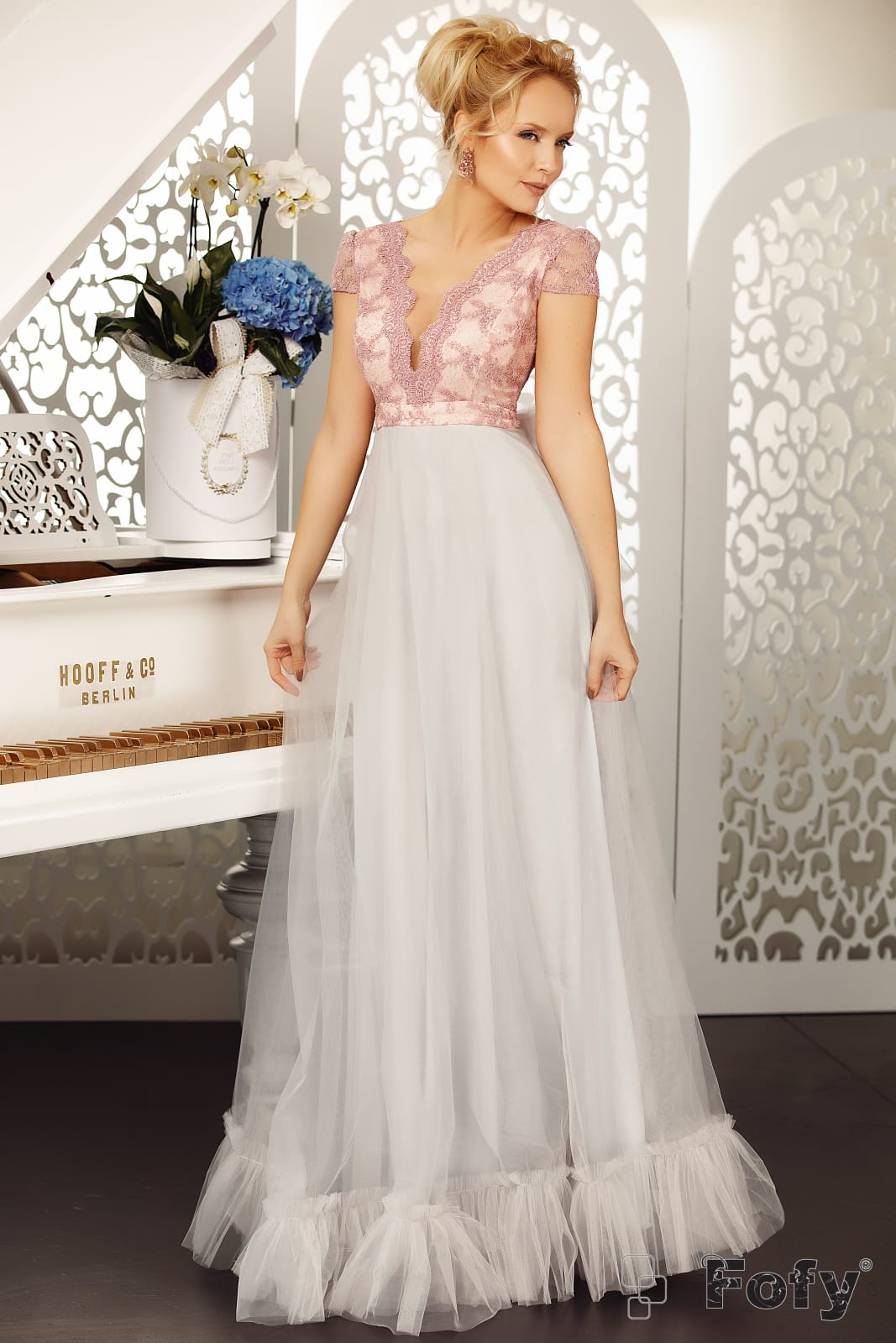 Rochie trendiness bicolora