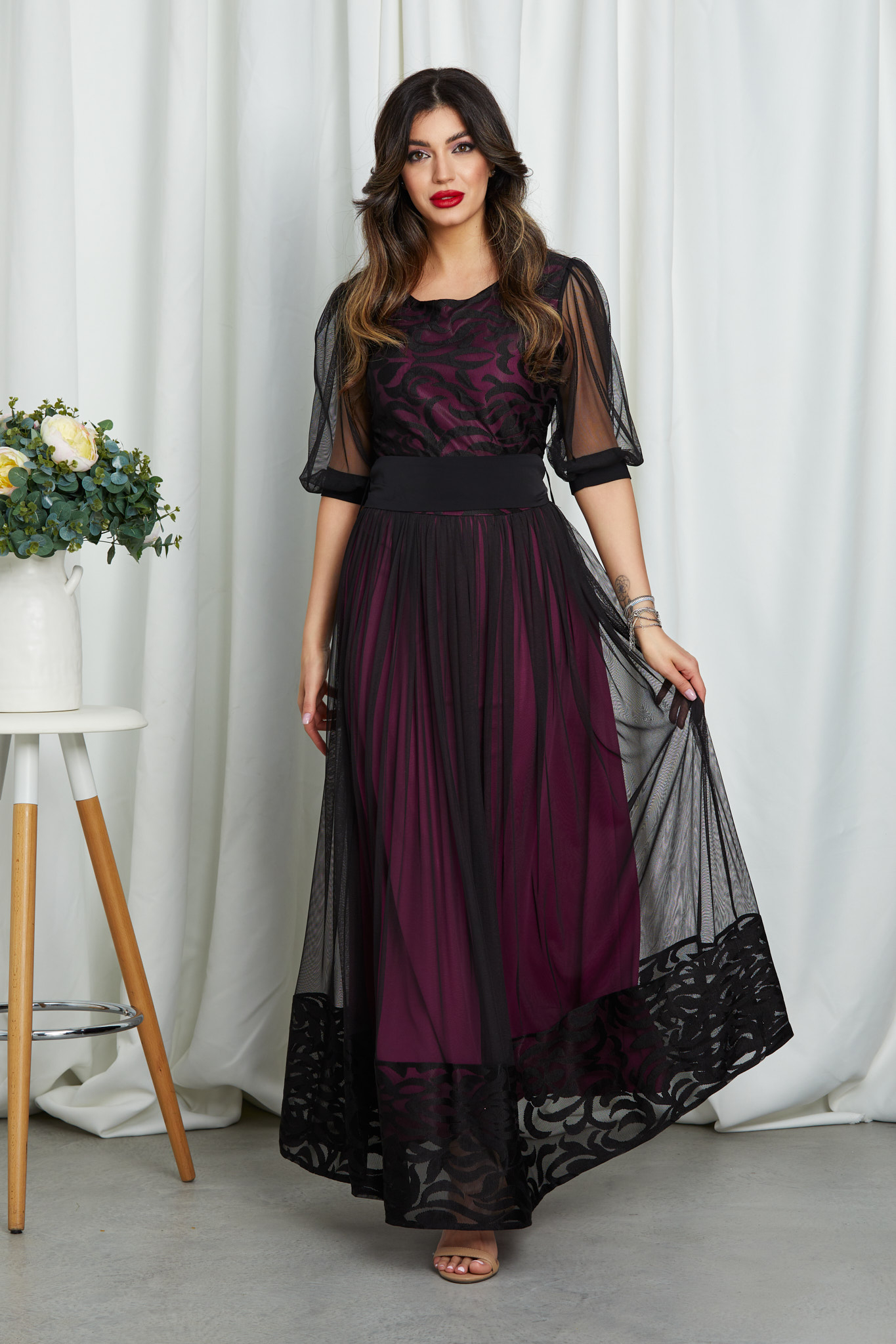 Rochie Norrya Magenta