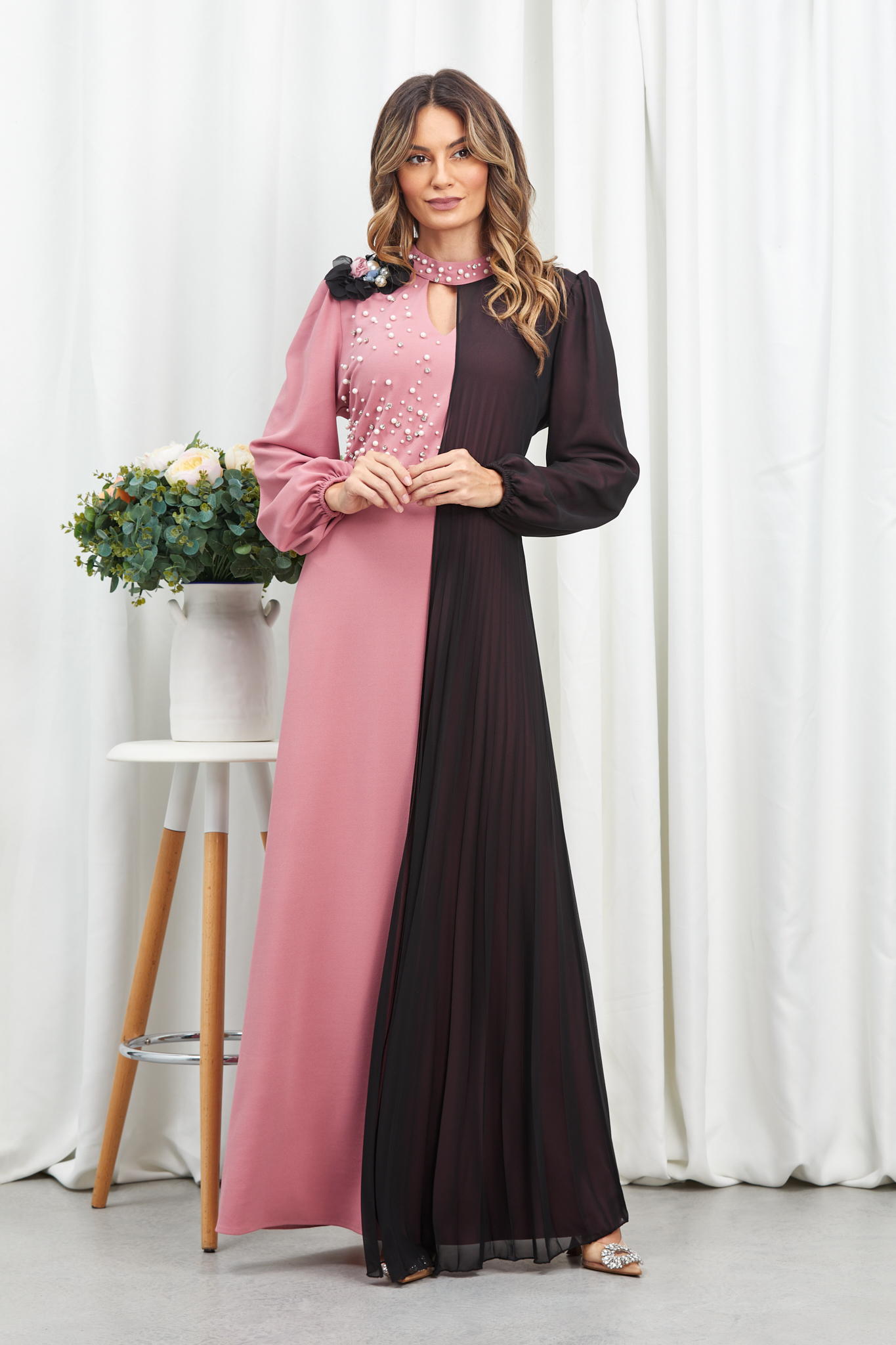 Rochie perla rose