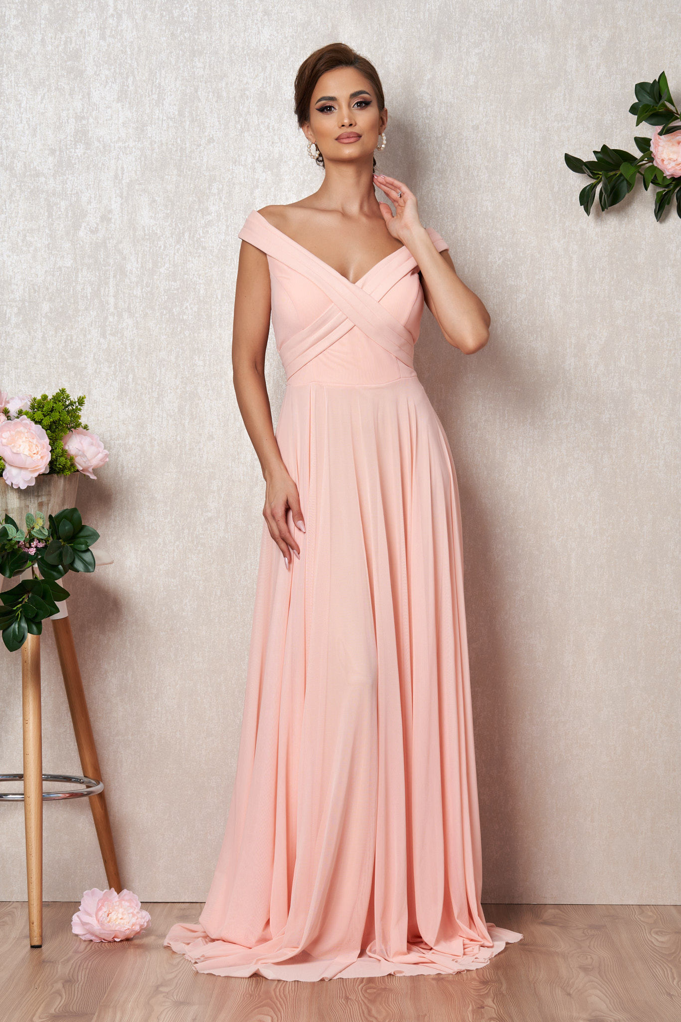 Rochie venice peach