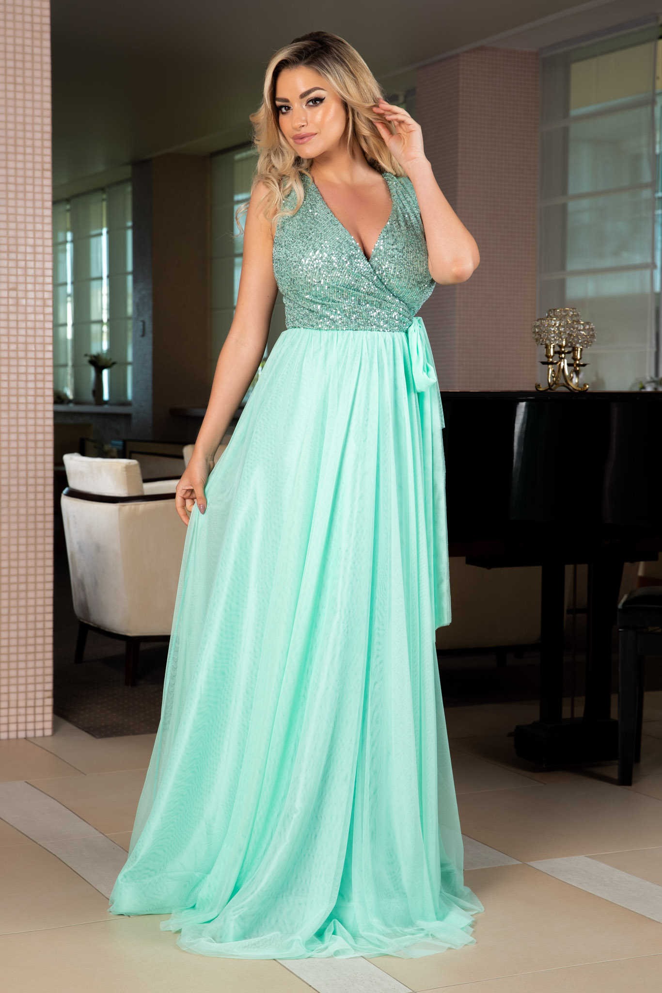 Rochie Ravisant Mint