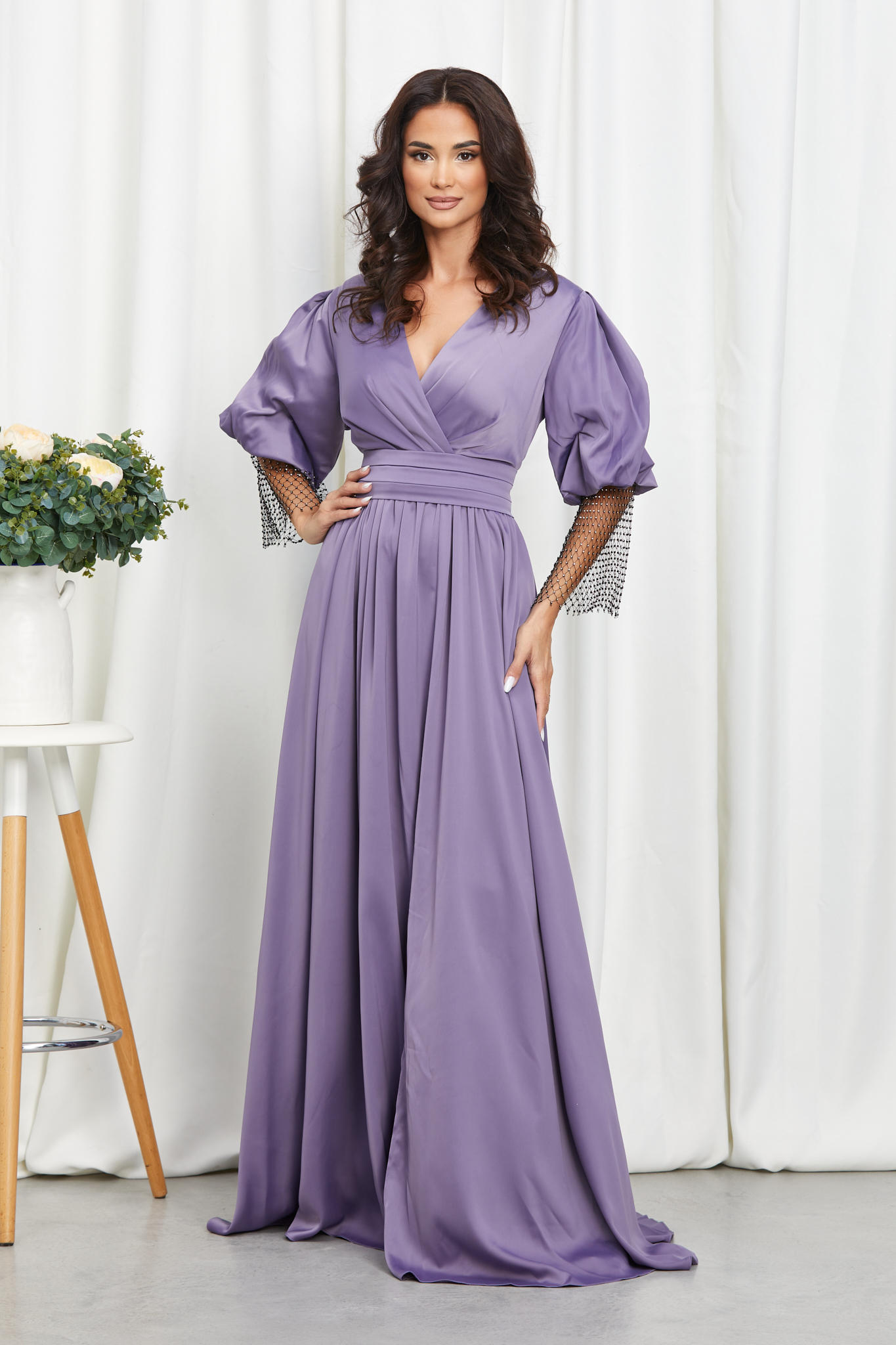 Rochie nuria mov