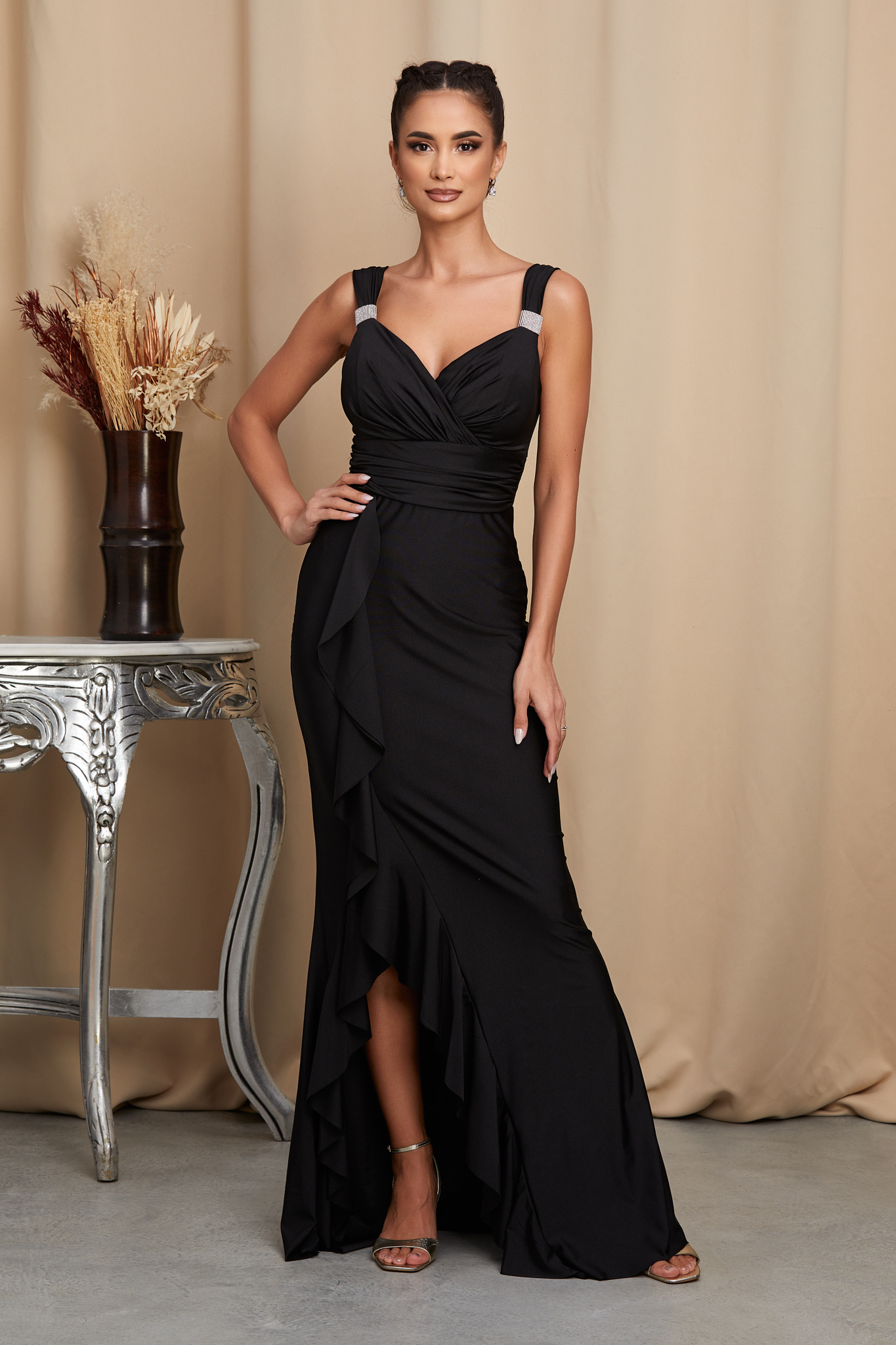 Rochie princess neagra